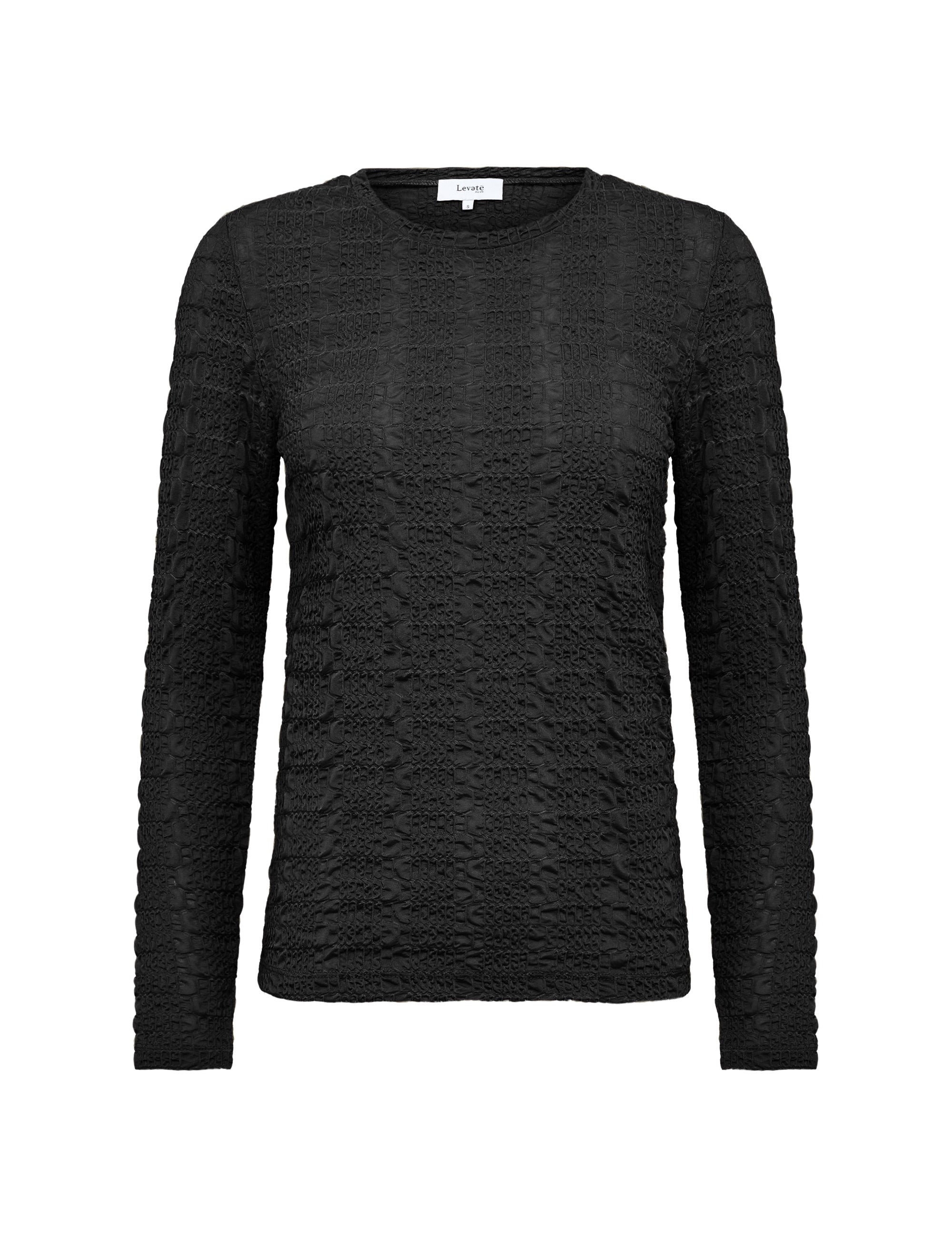 Leveté Room - LR-Kalle 1 bluse i sort