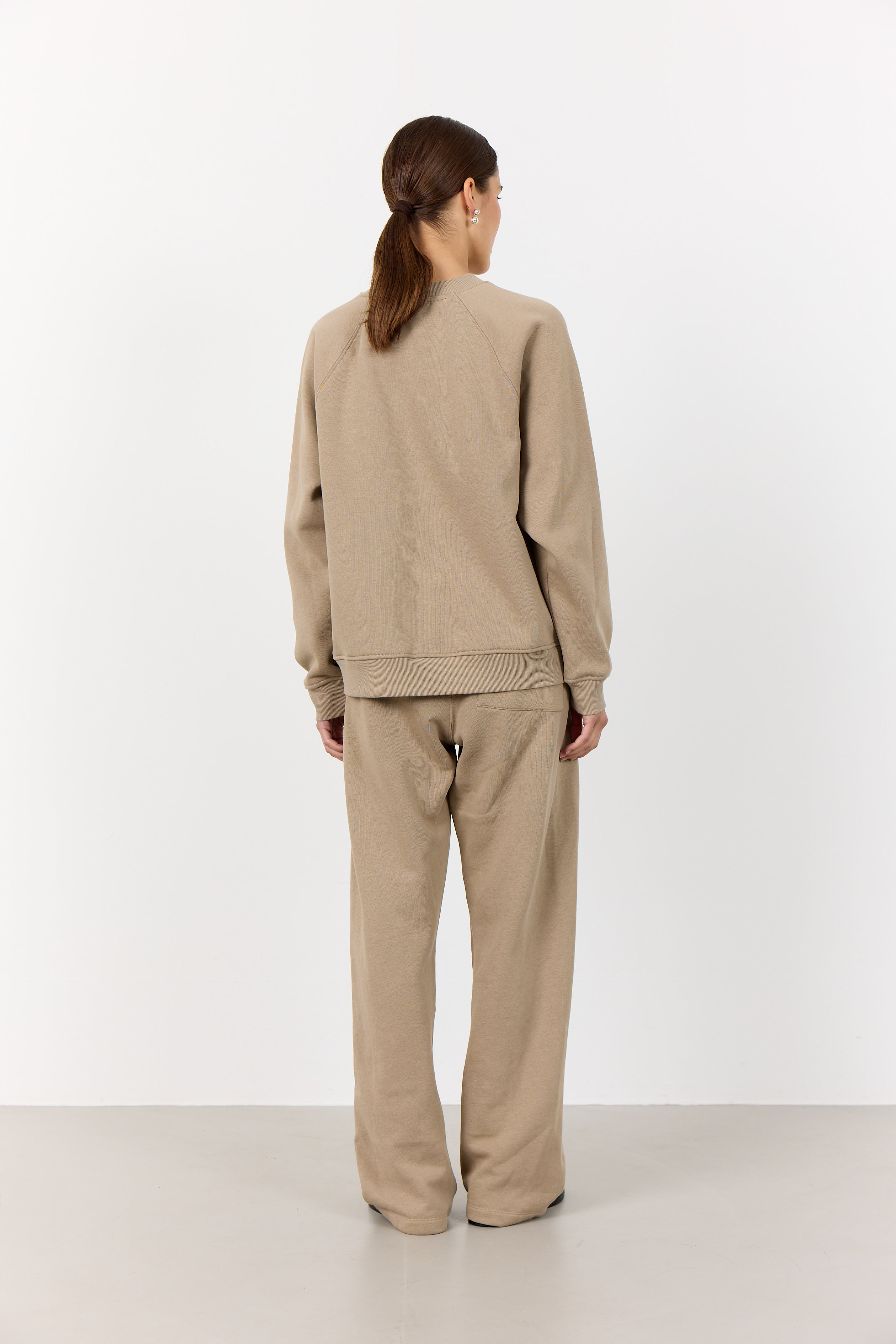Leveté Room Lr-Nuka 11 Sweatshirt i Beige