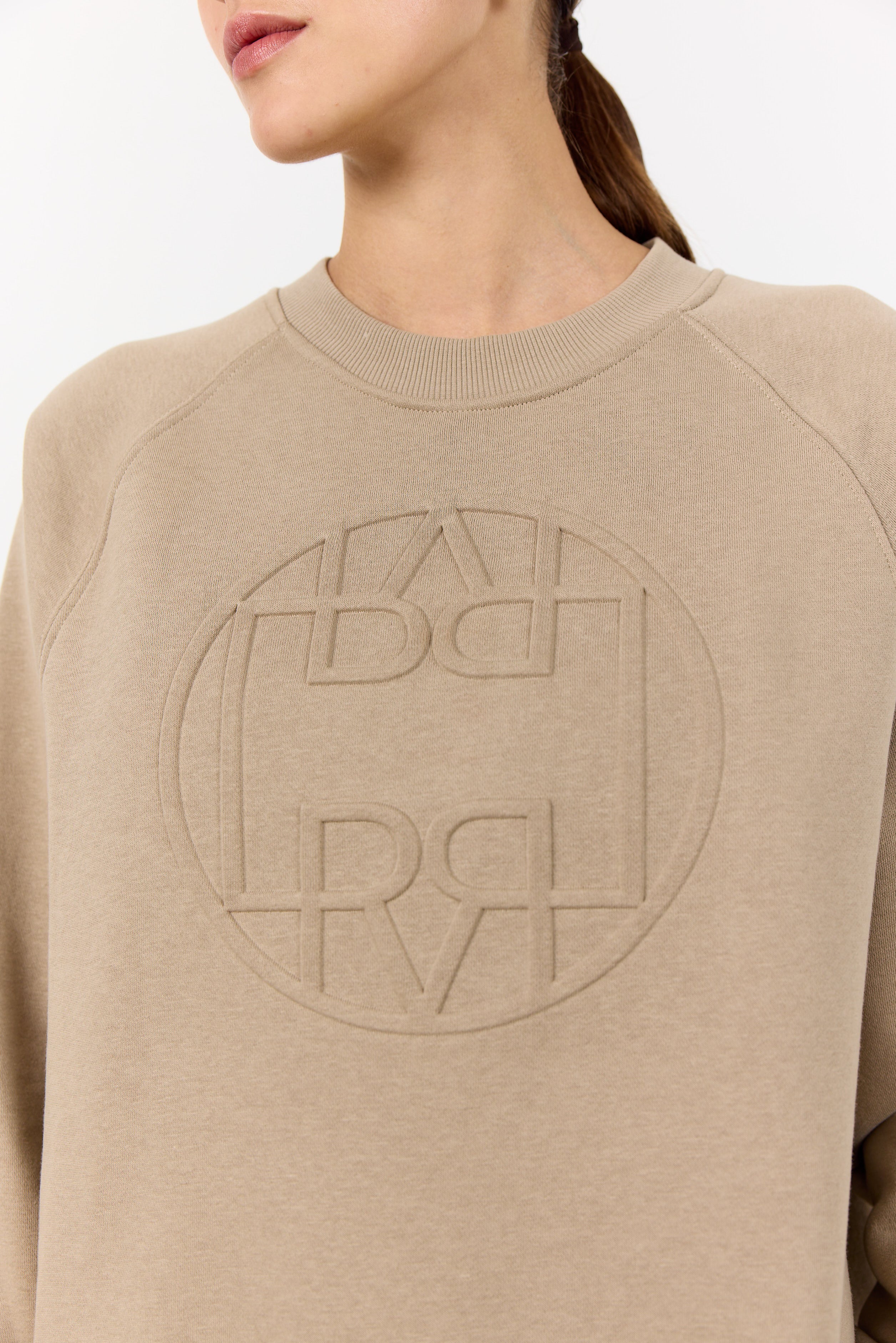 Leveté Room Lr-Nuka 11 Sweatshirt i Beige