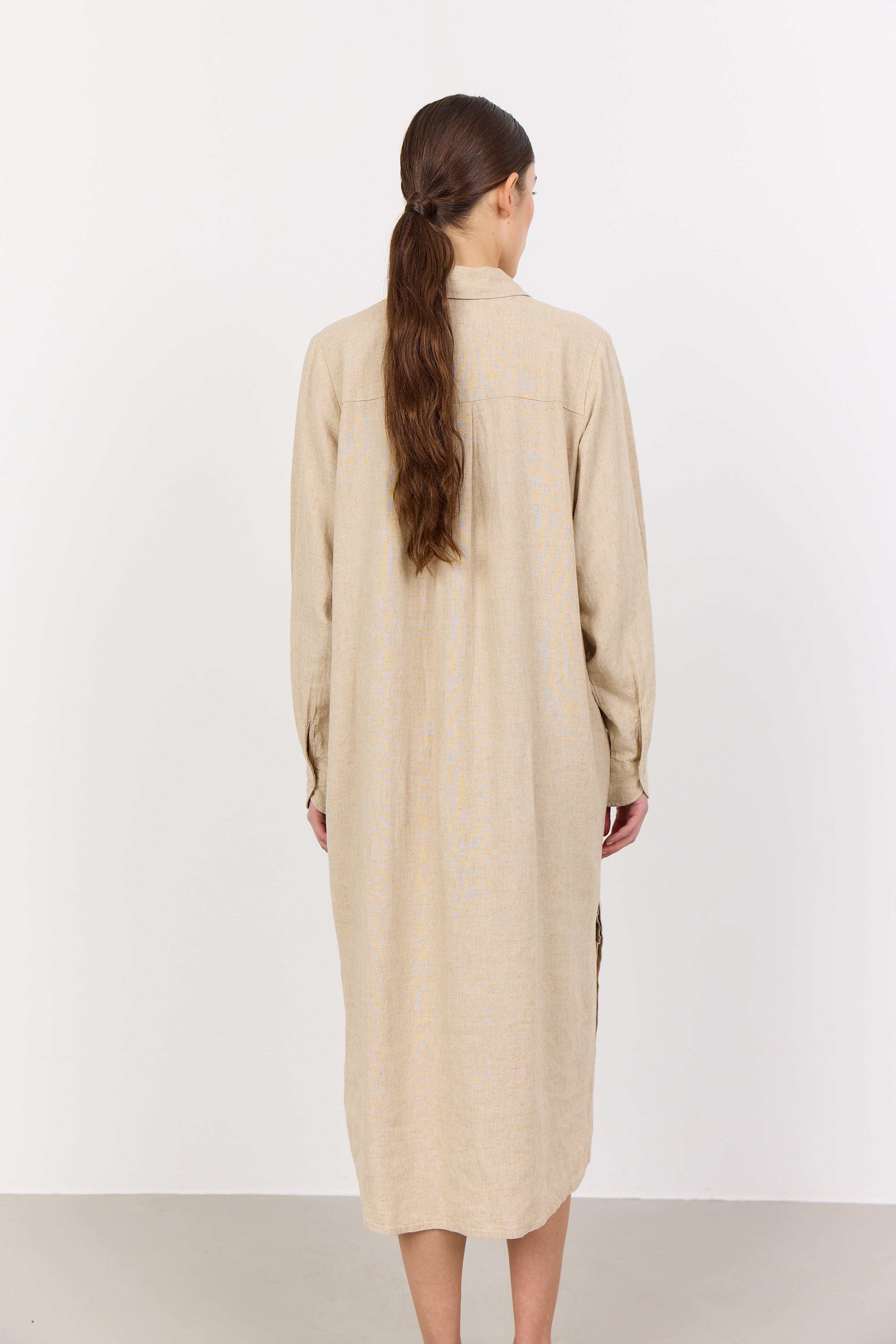 LR-Naja 35 Skjortekjole, Sand