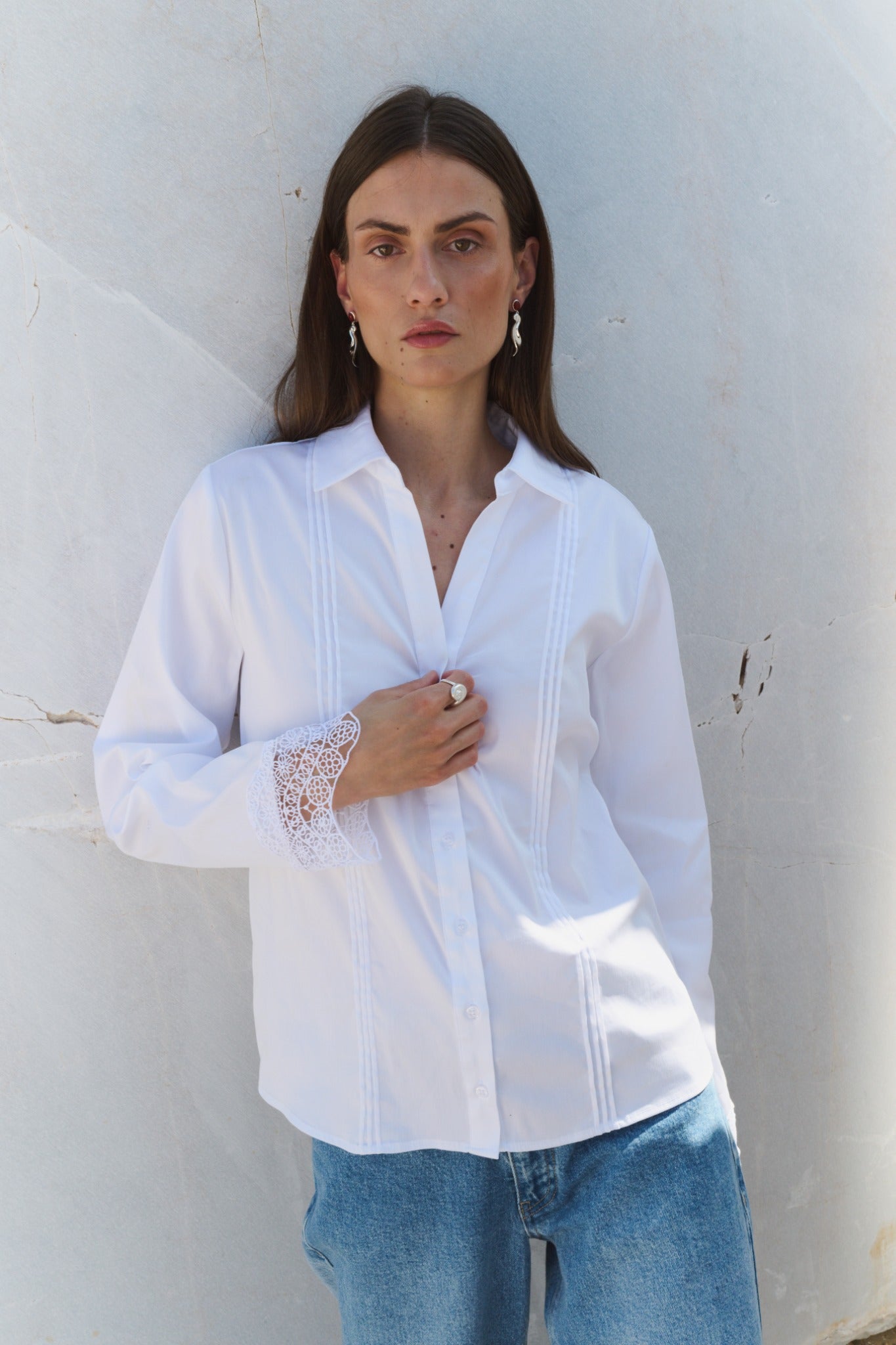 Leveté Room - LR-Isla 139 skjorte i hvid