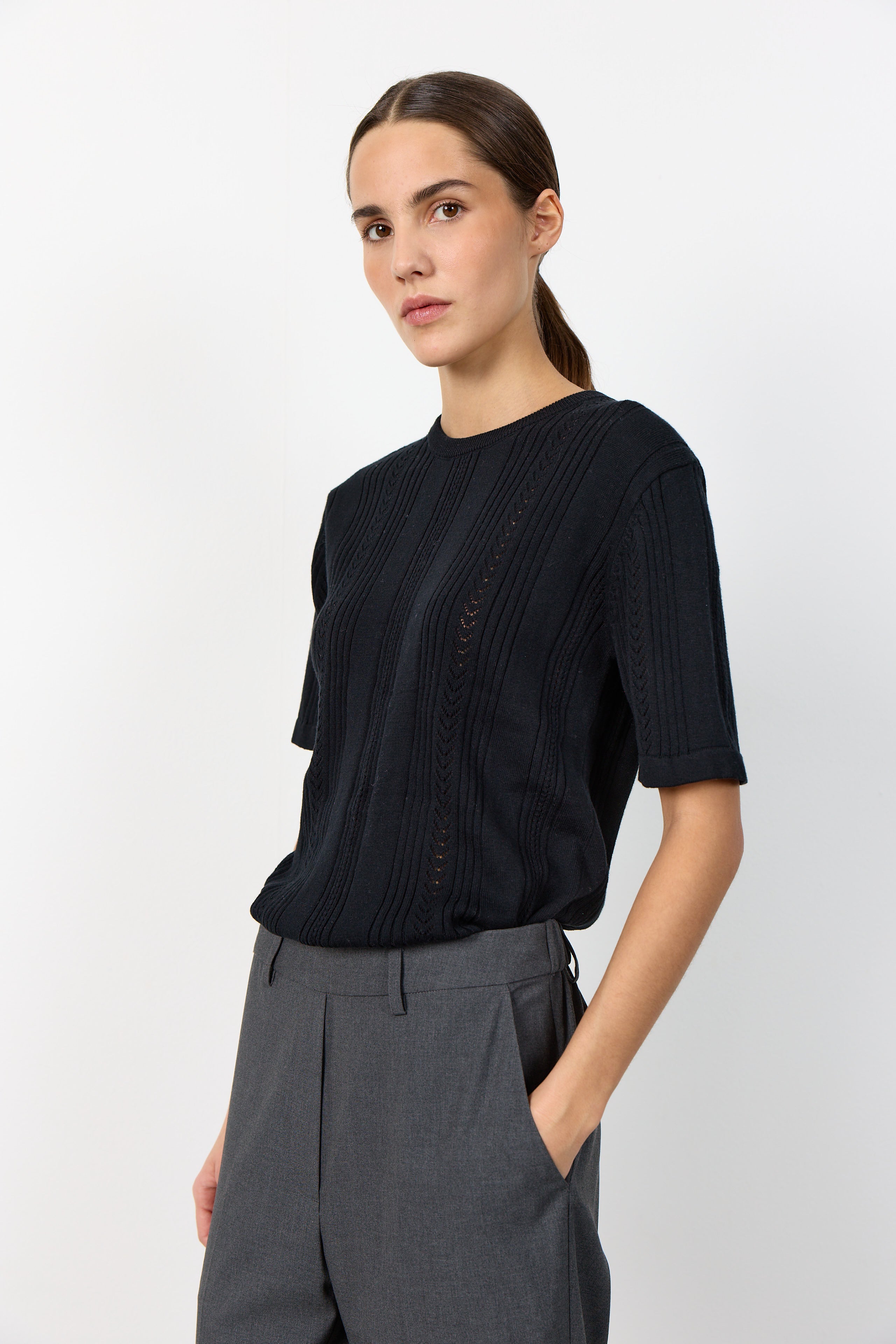 Leveté Room - LR-Priya 1 bluse i sort