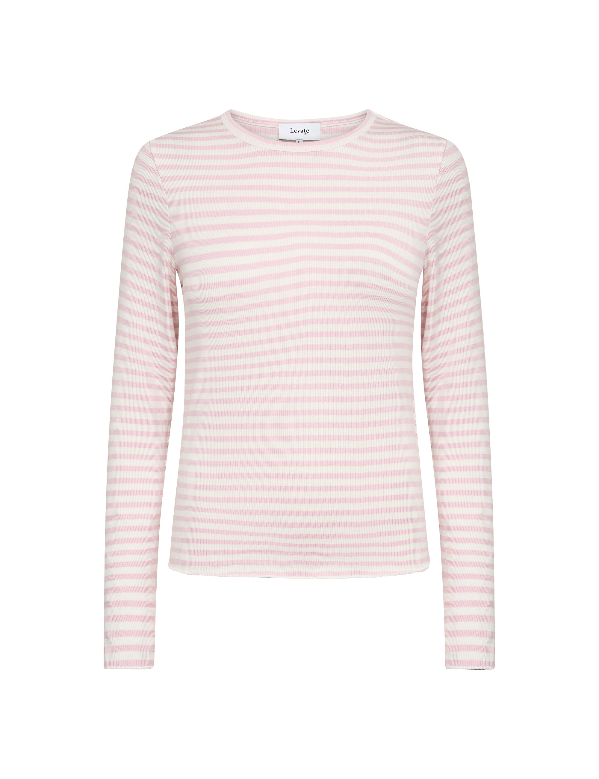 Leveté Room - LR-Ika 11 bluse, hvid/rosa