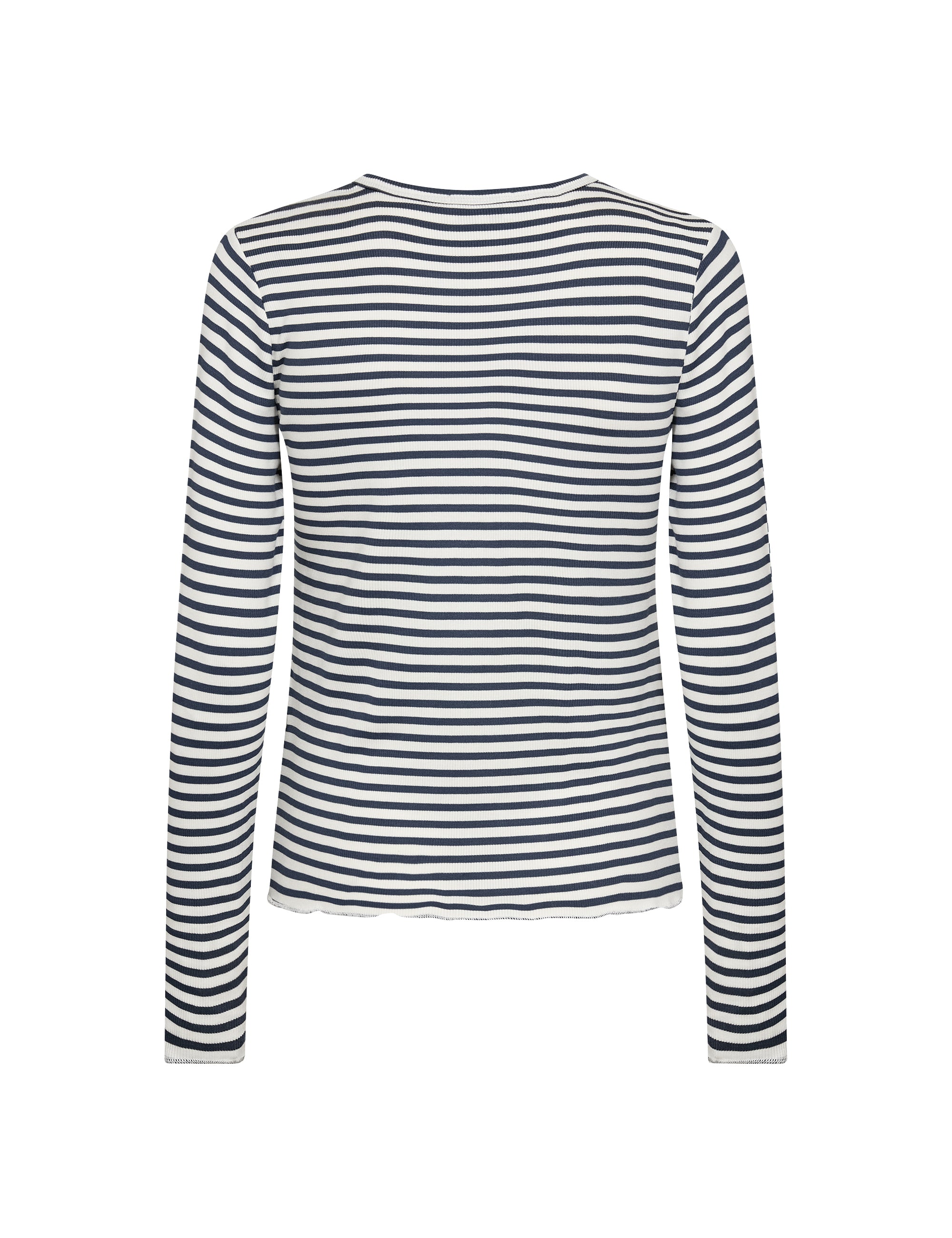 Leveté Room - LR-Ika 11 bluse, hvid/navy