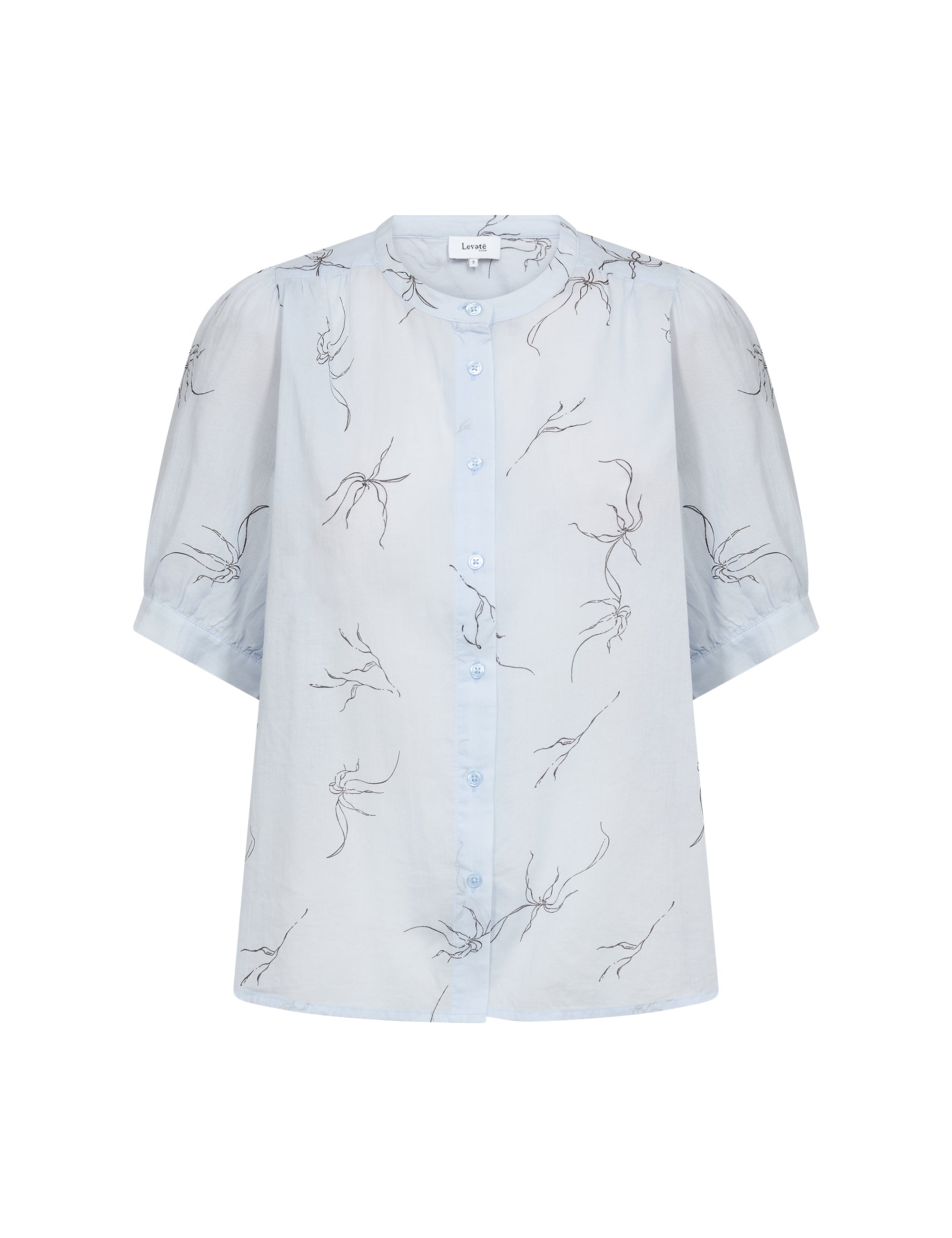 Leveté Room - LR-Portia 1 bluse i lyseblå