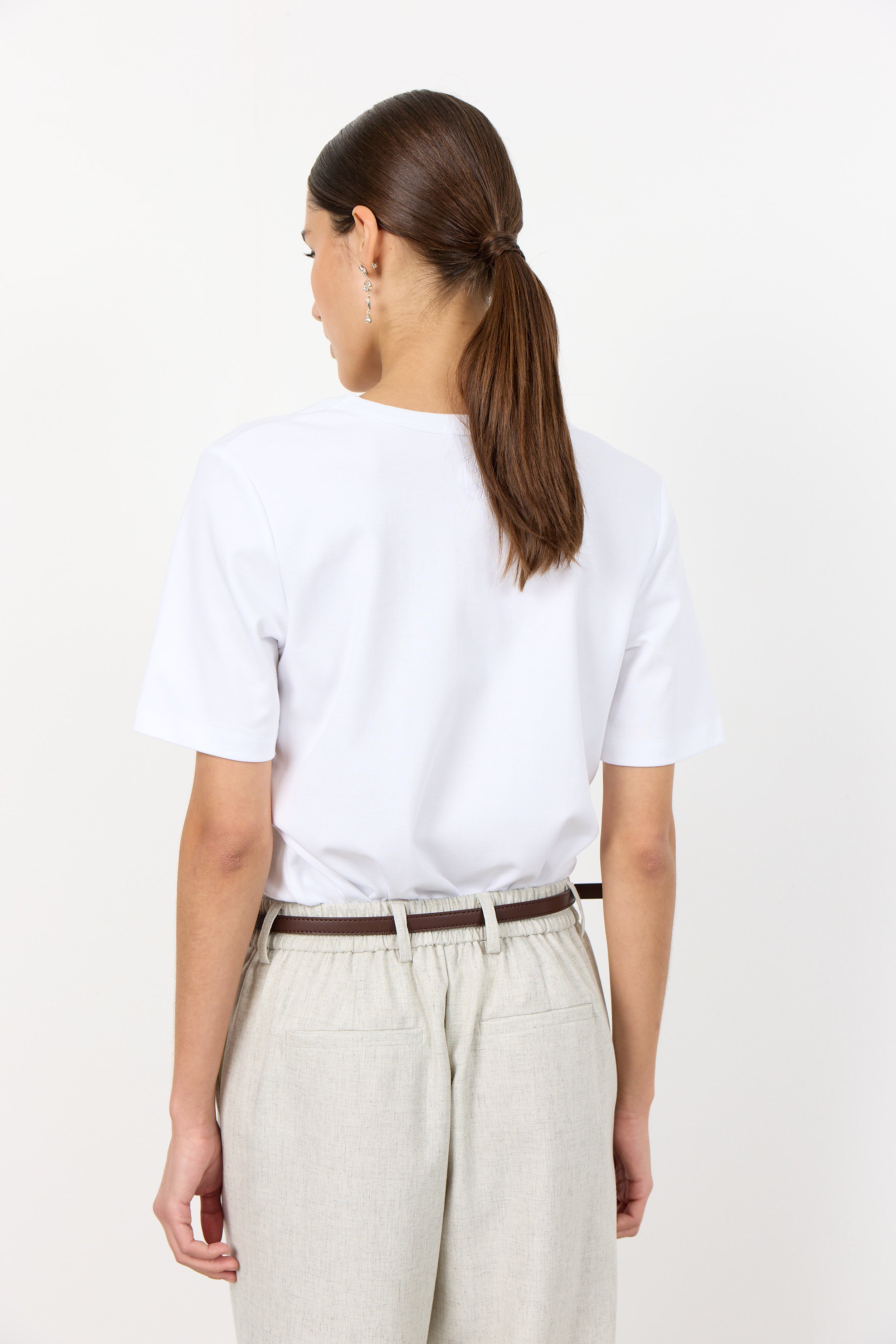 Leveté Room - LR-Paloma 2 t-shirt i hvid