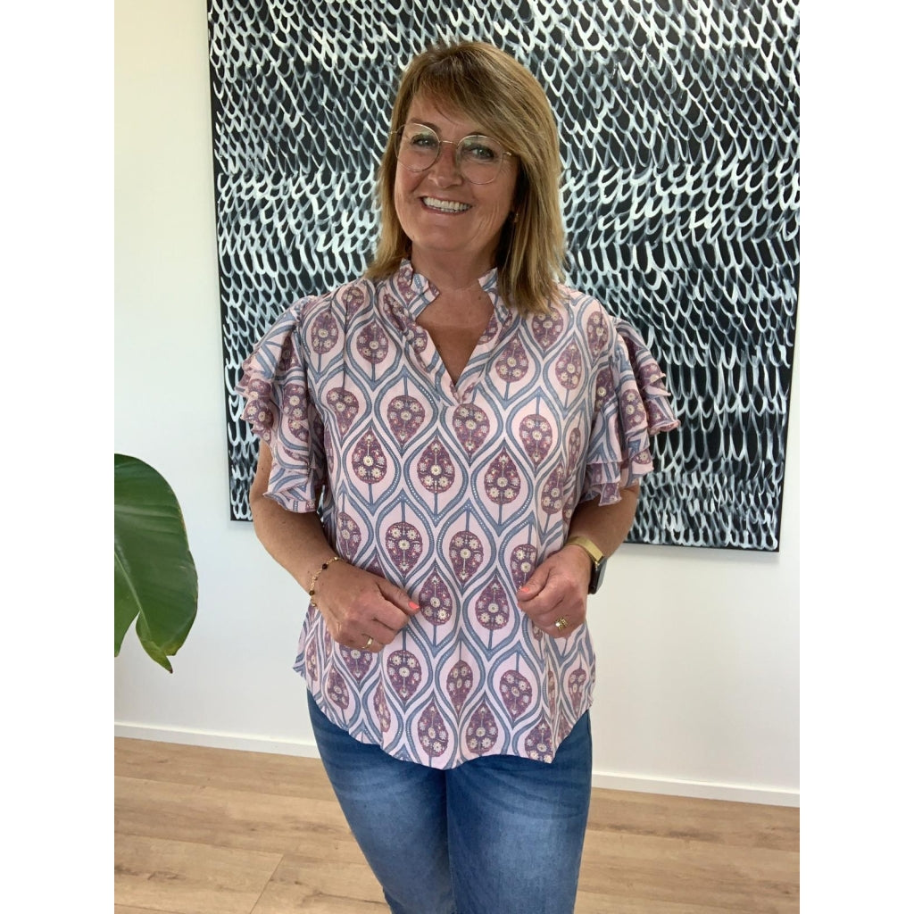 Wilto Sarah Bluse Light Rose