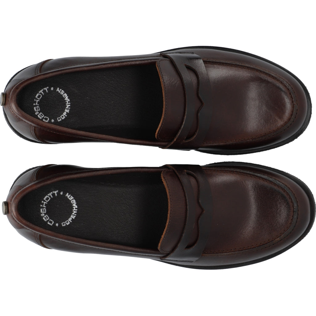 CASFreja Loafer, mørkebrun