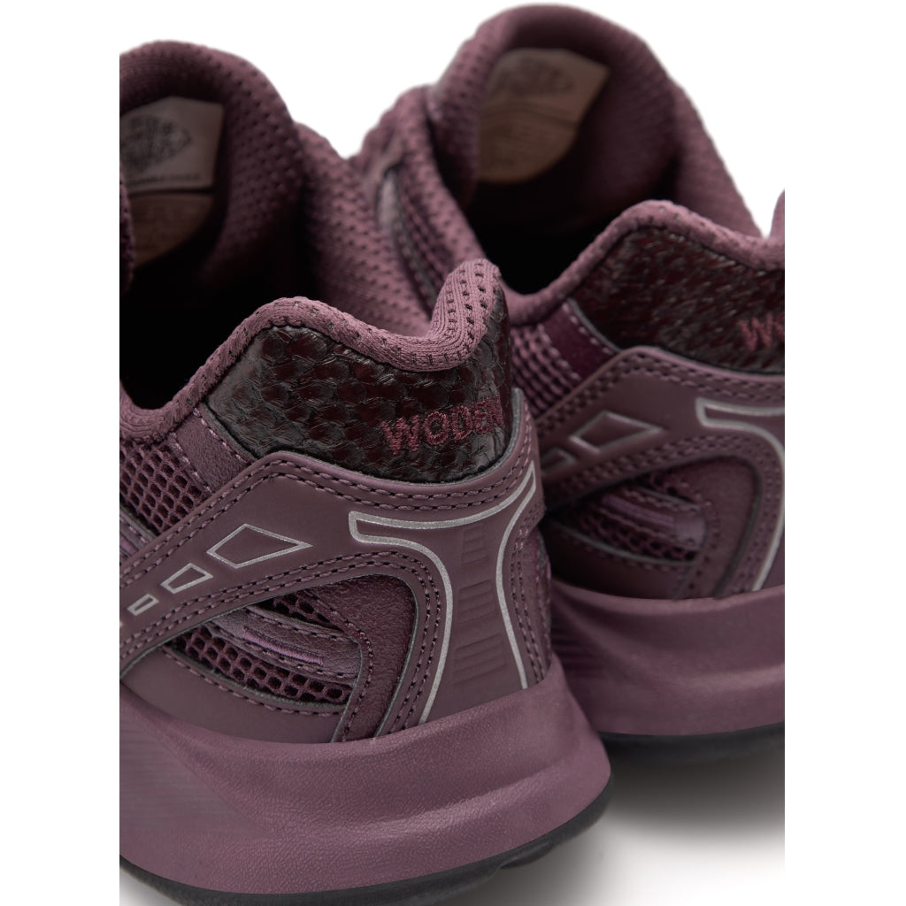 Woden - Freja Runner Sneakers i cherry