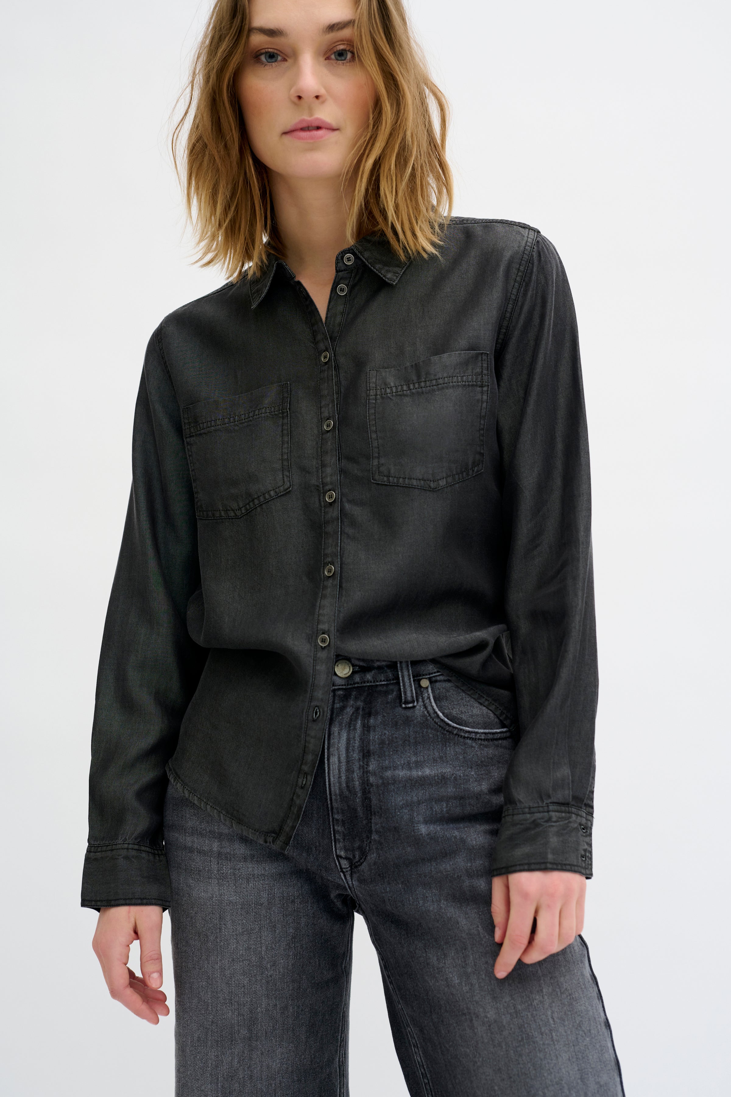 15 The denim shirt