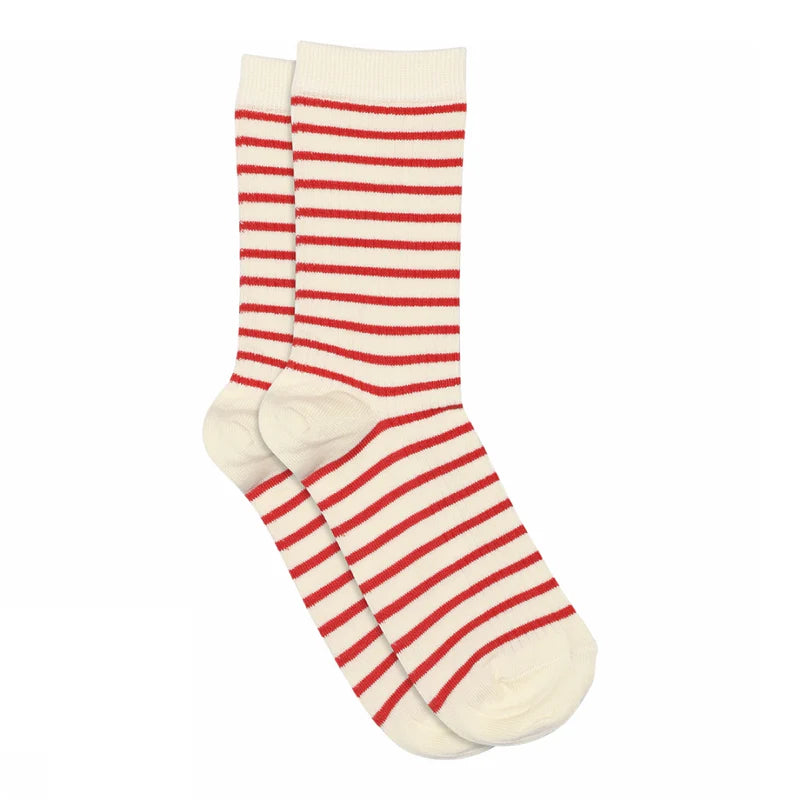 Lydia socks Rød
