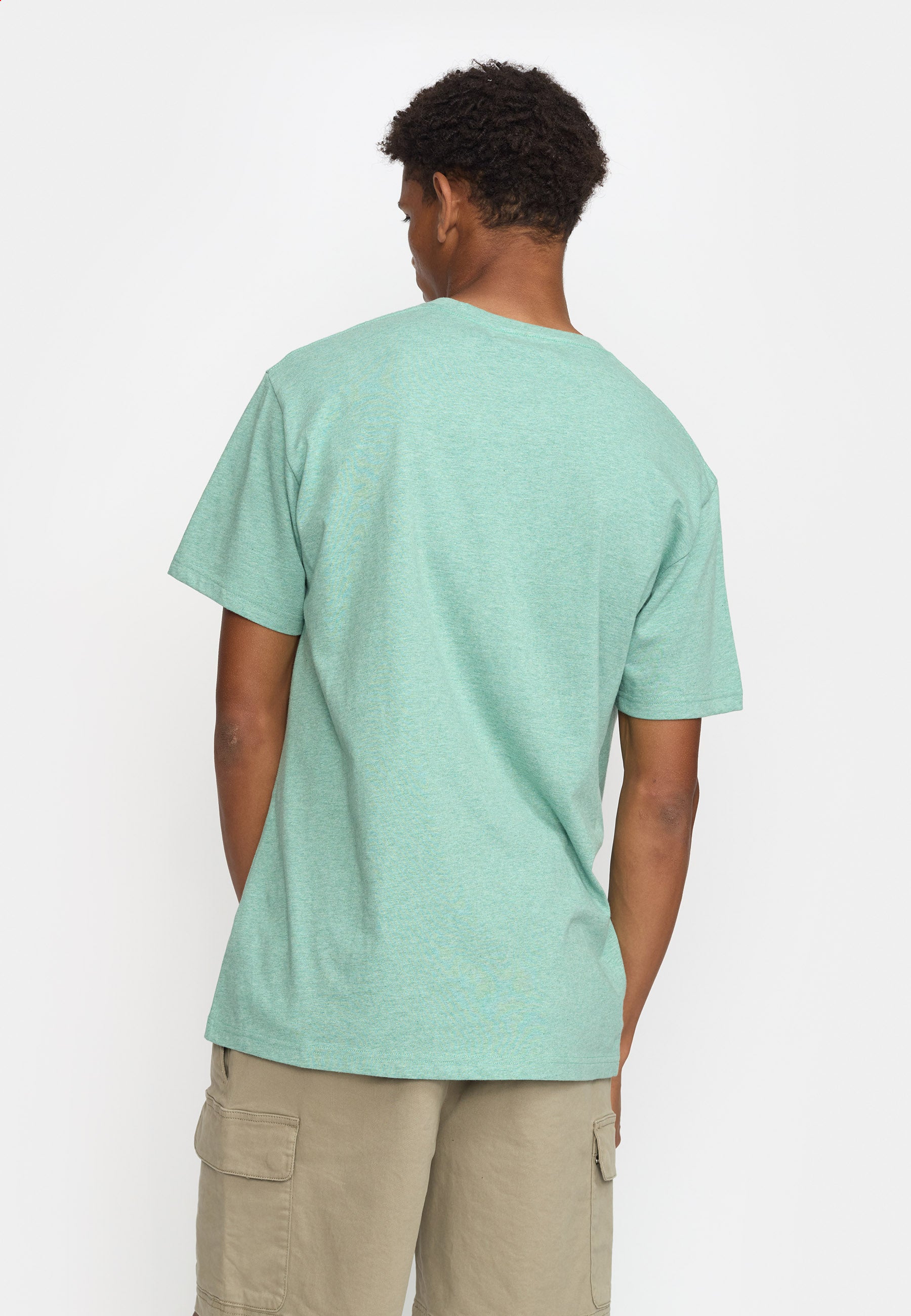 Revolution – Grøn T-shirt med Broderi