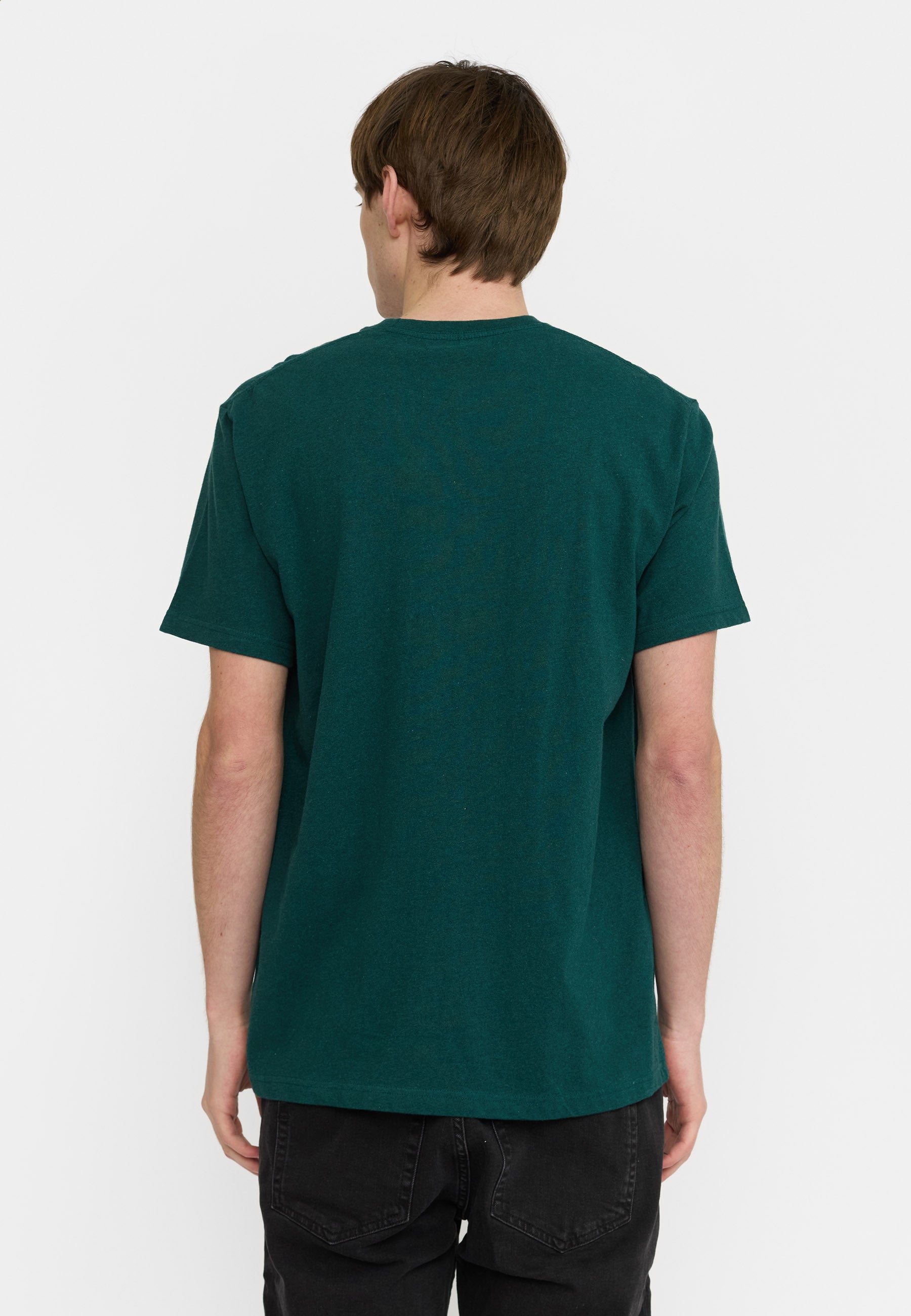 Revolution - T-shirt med pizzamand i petrol