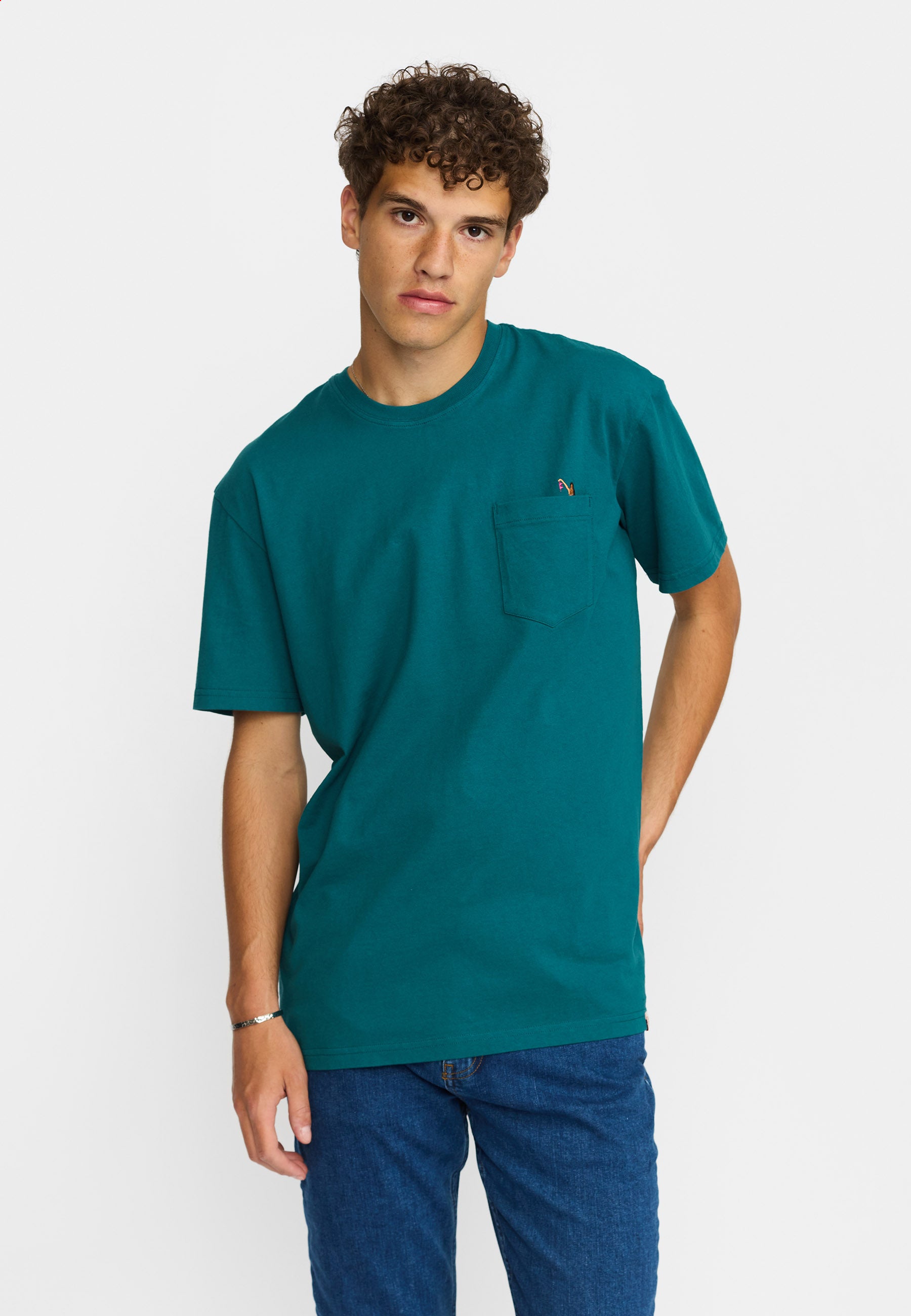 Revolution - Application tee Bra, Dark Petrol