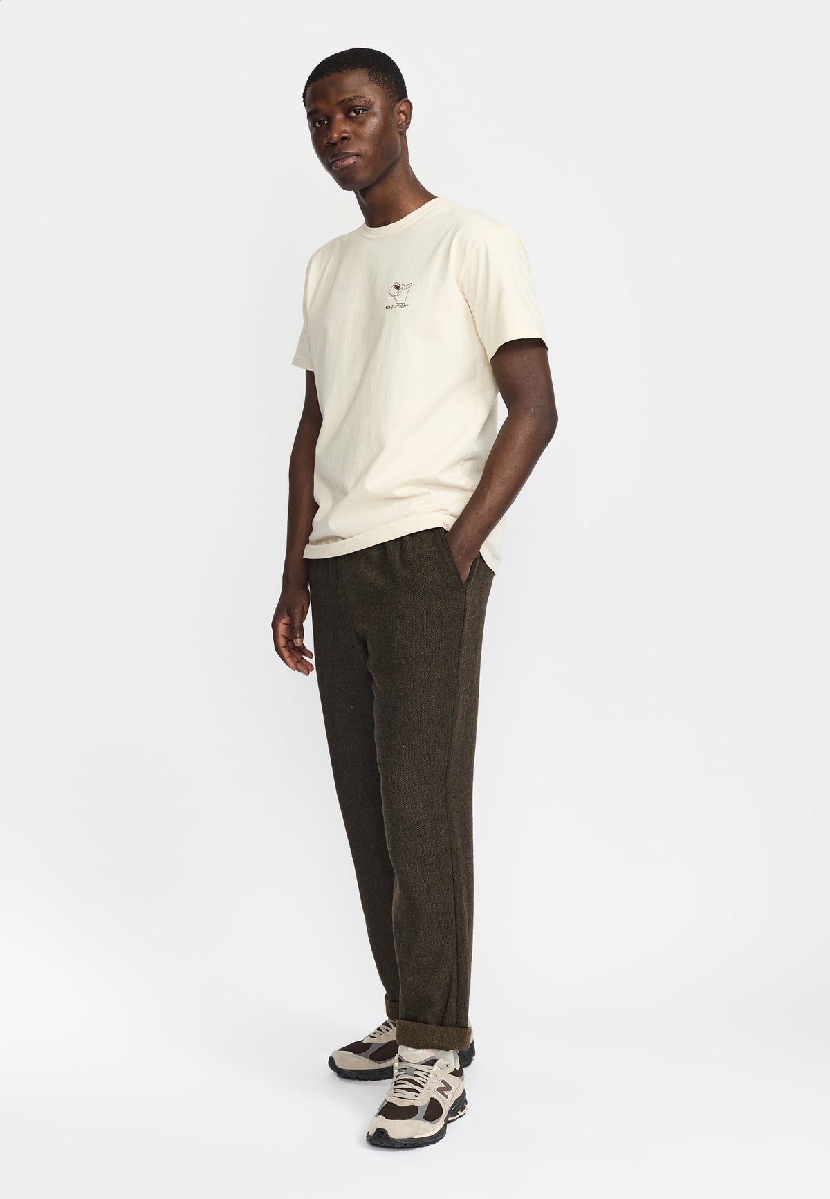 Revolution - Printed Coffee T-shirt