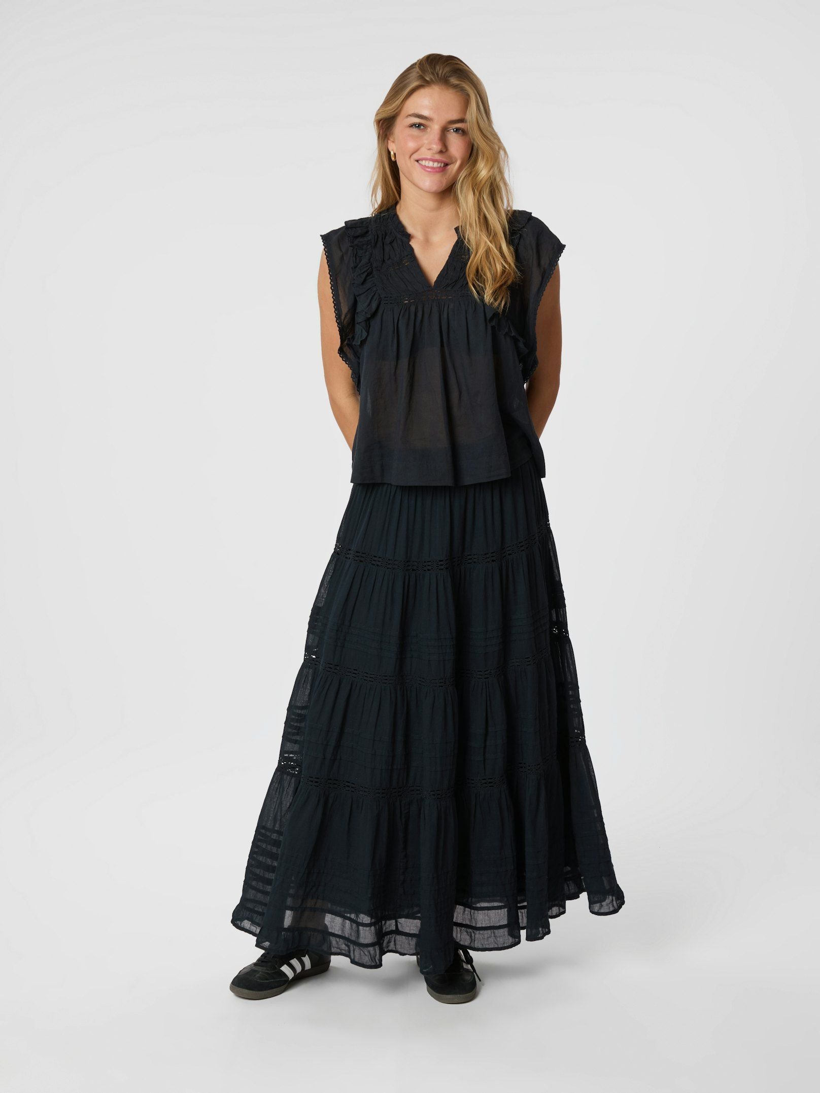 Neo Noir - Felicia Voile Skirt
