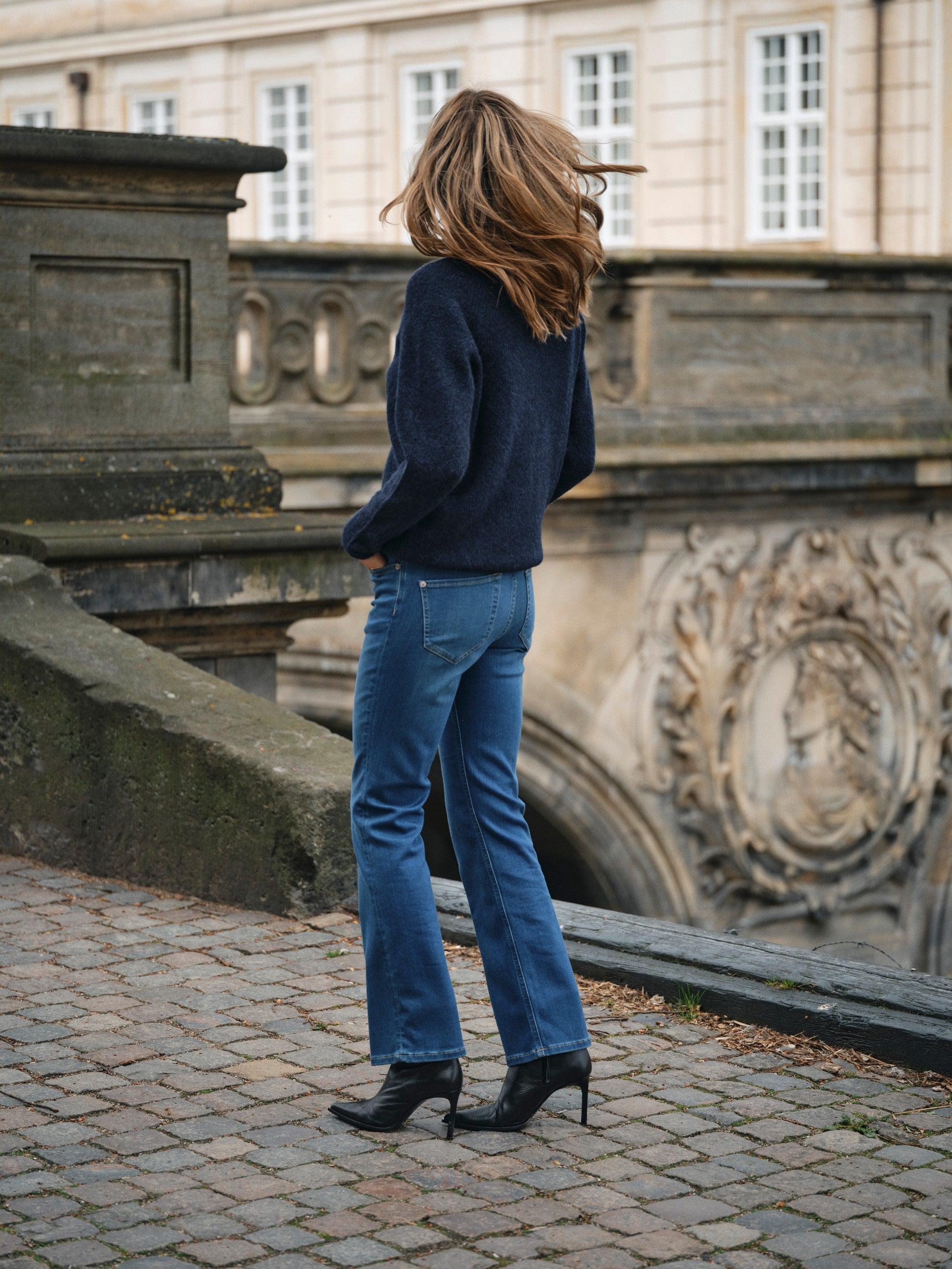 Mos Mosh - MMAshley Deluxe Jeans, mid blue