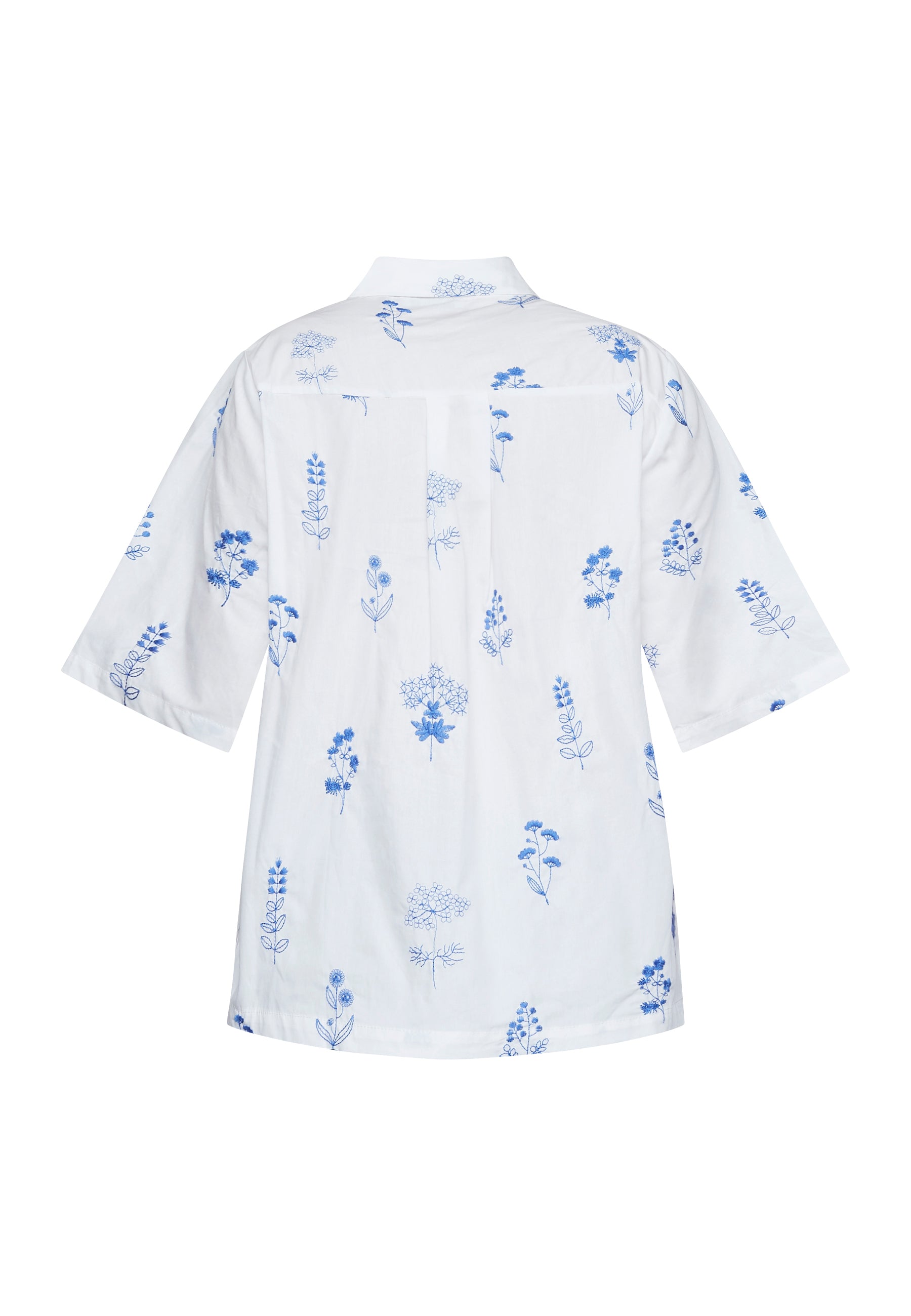 Love&divine Love1351 Skjorte – Hvid med Blå