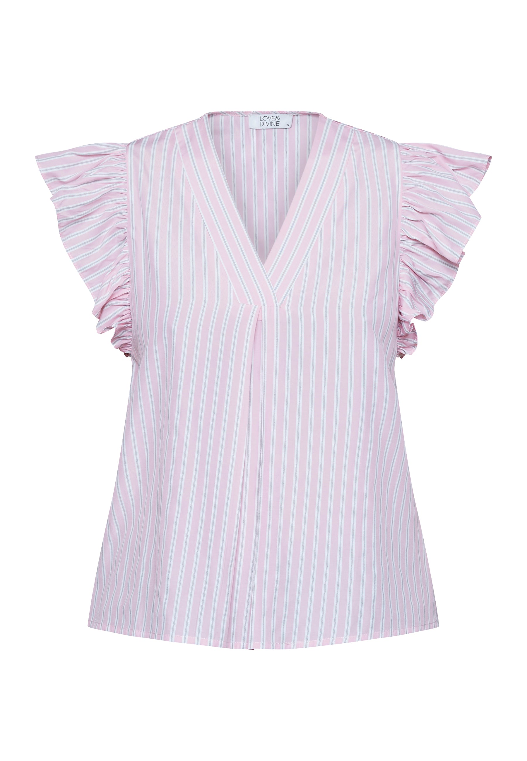 Love&divine Love1382 Top – lyserød sommertop