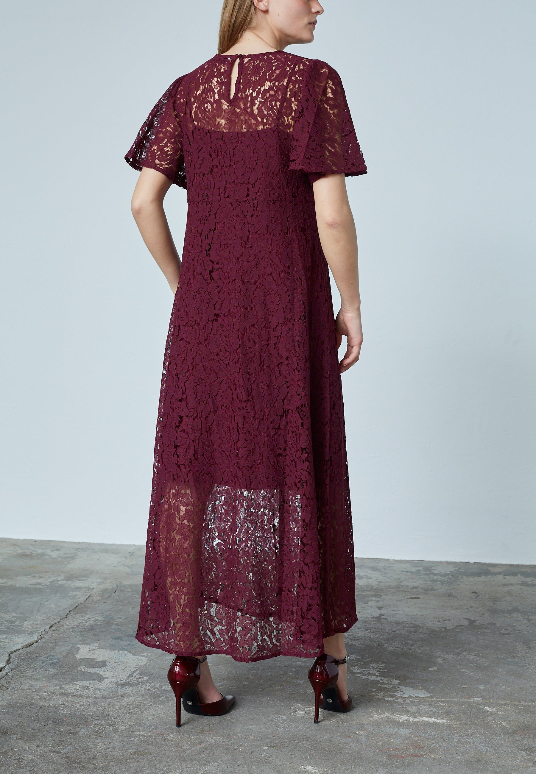 Love&divine Love1000-15 Kjole i Bordeaux