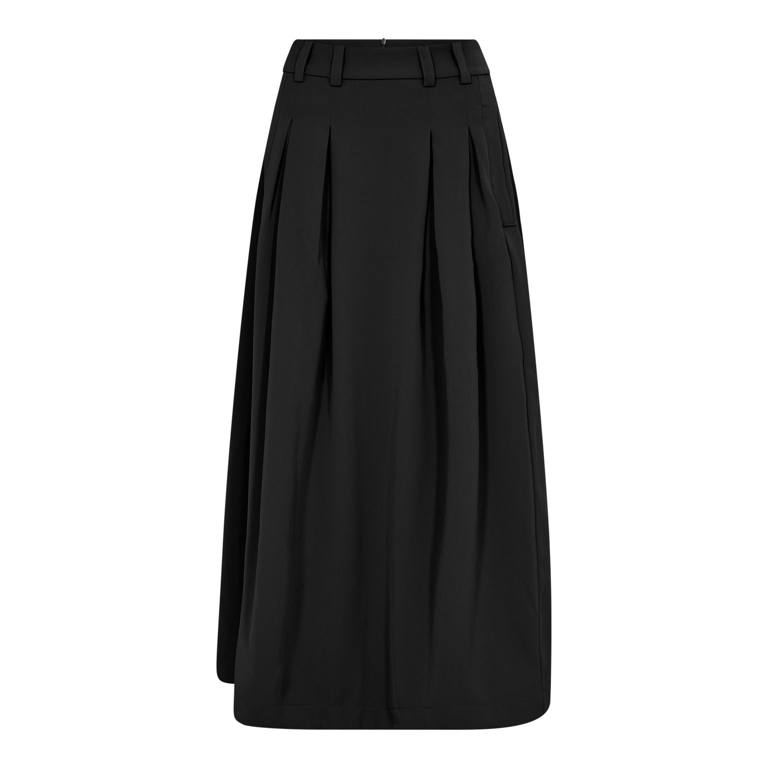 Co' Couture - AnyaCC Pleat skirt i sort