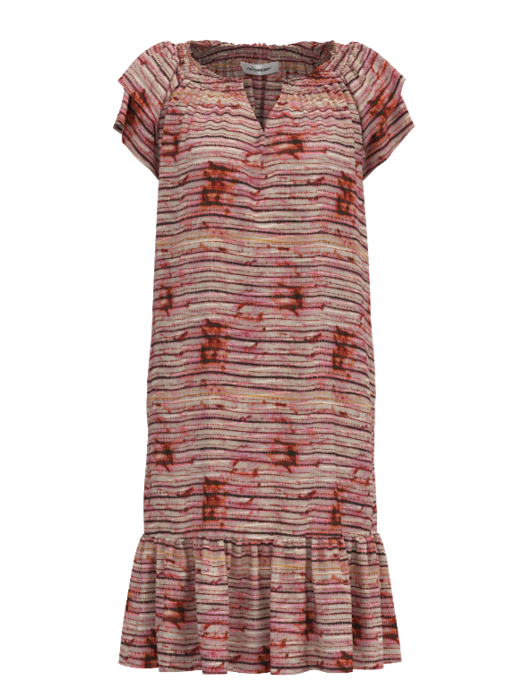 Co' Couture - Sunrise Crop TieCC Line Dress