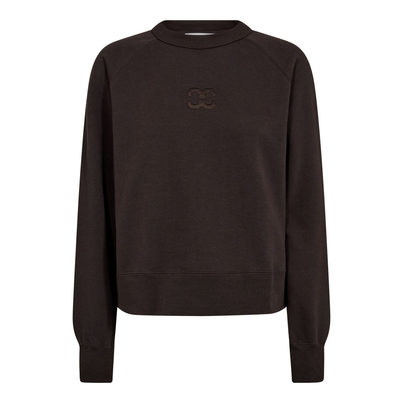 Co' Couture - ErisCC Sweatshirt i mørkebrun