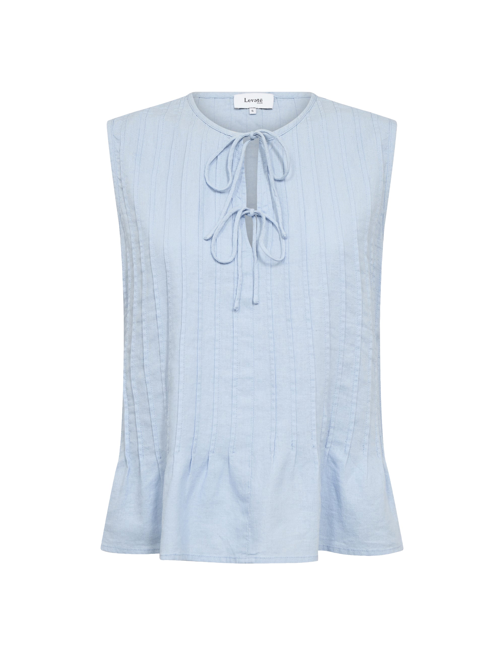 Leveté Room LR-Naja 49 Lyseblå – Ærmeløs Sommertop