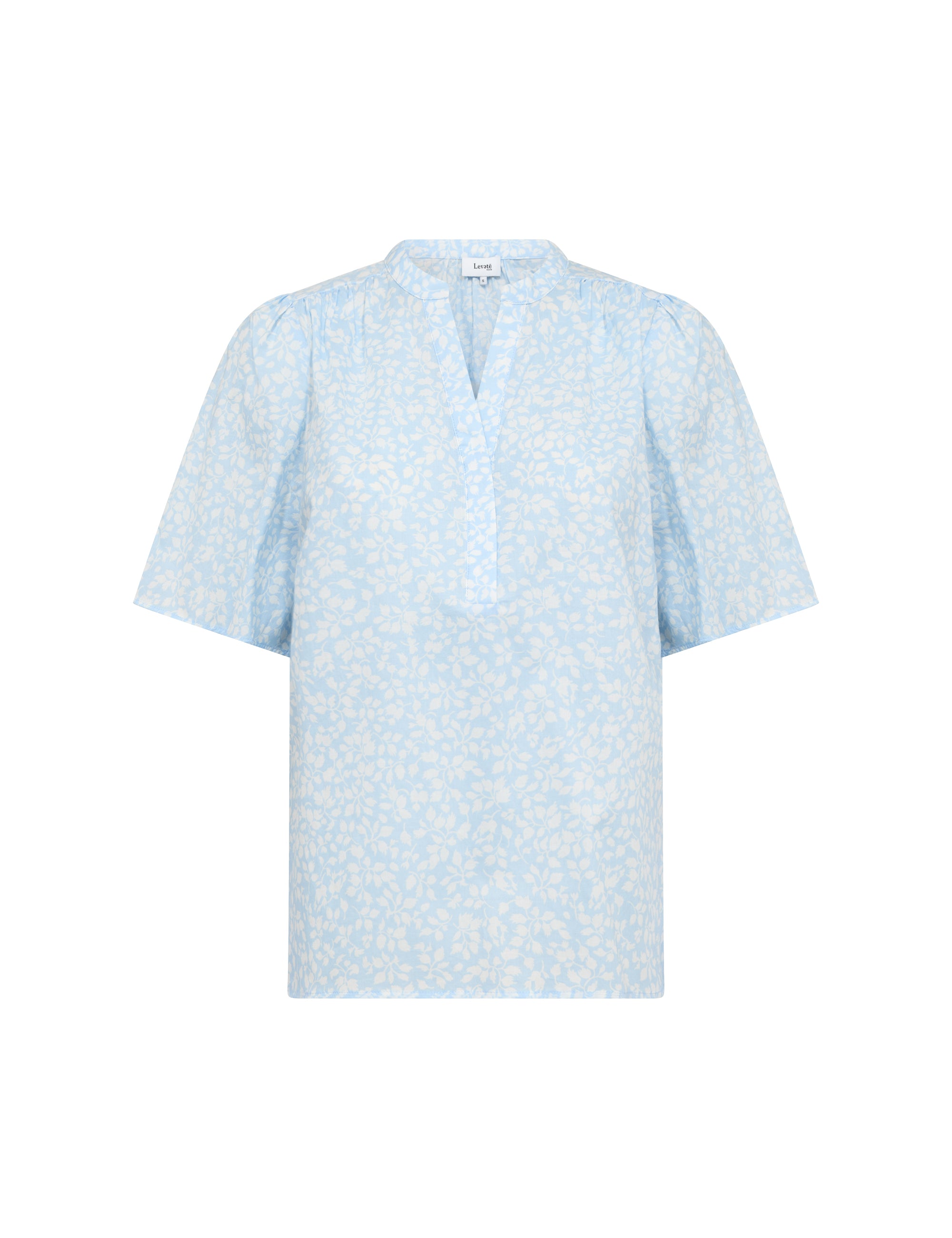 LR-Lizy 2 Bluse – Lyseblå Sommerbluse