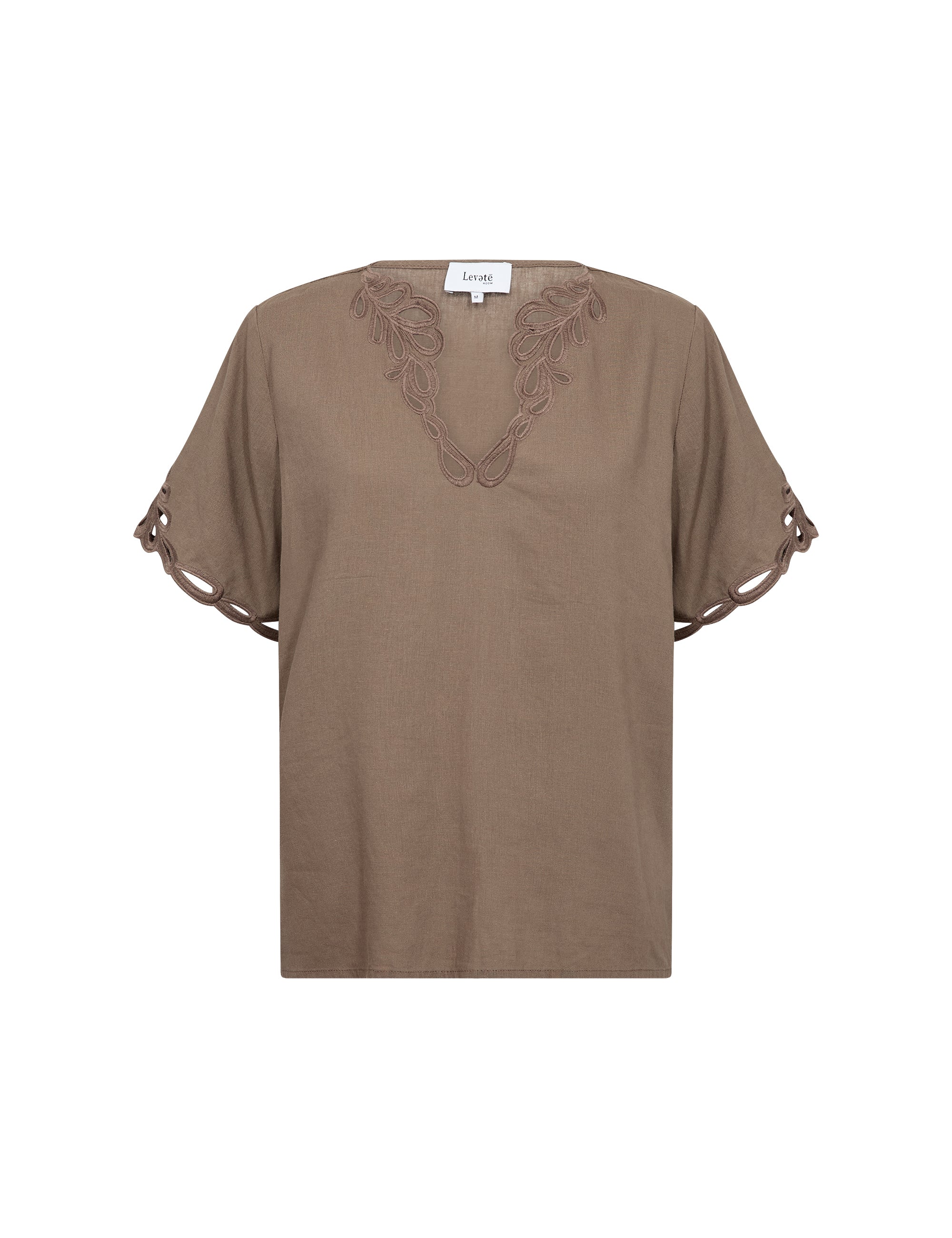 Leveté Room - LR-Naja 61 bluse i brun