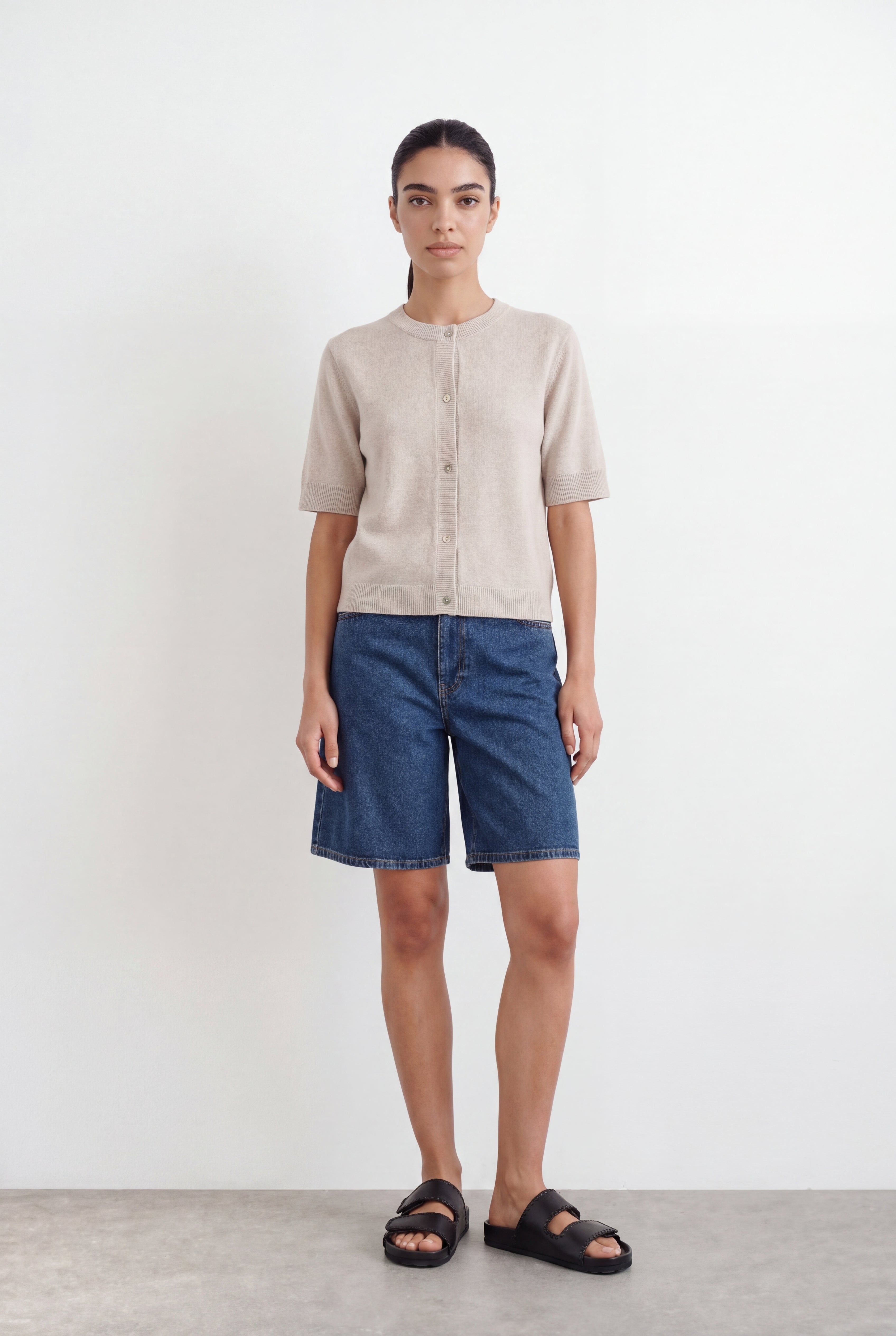 Leveté Room - LR-Rillo denim shorts