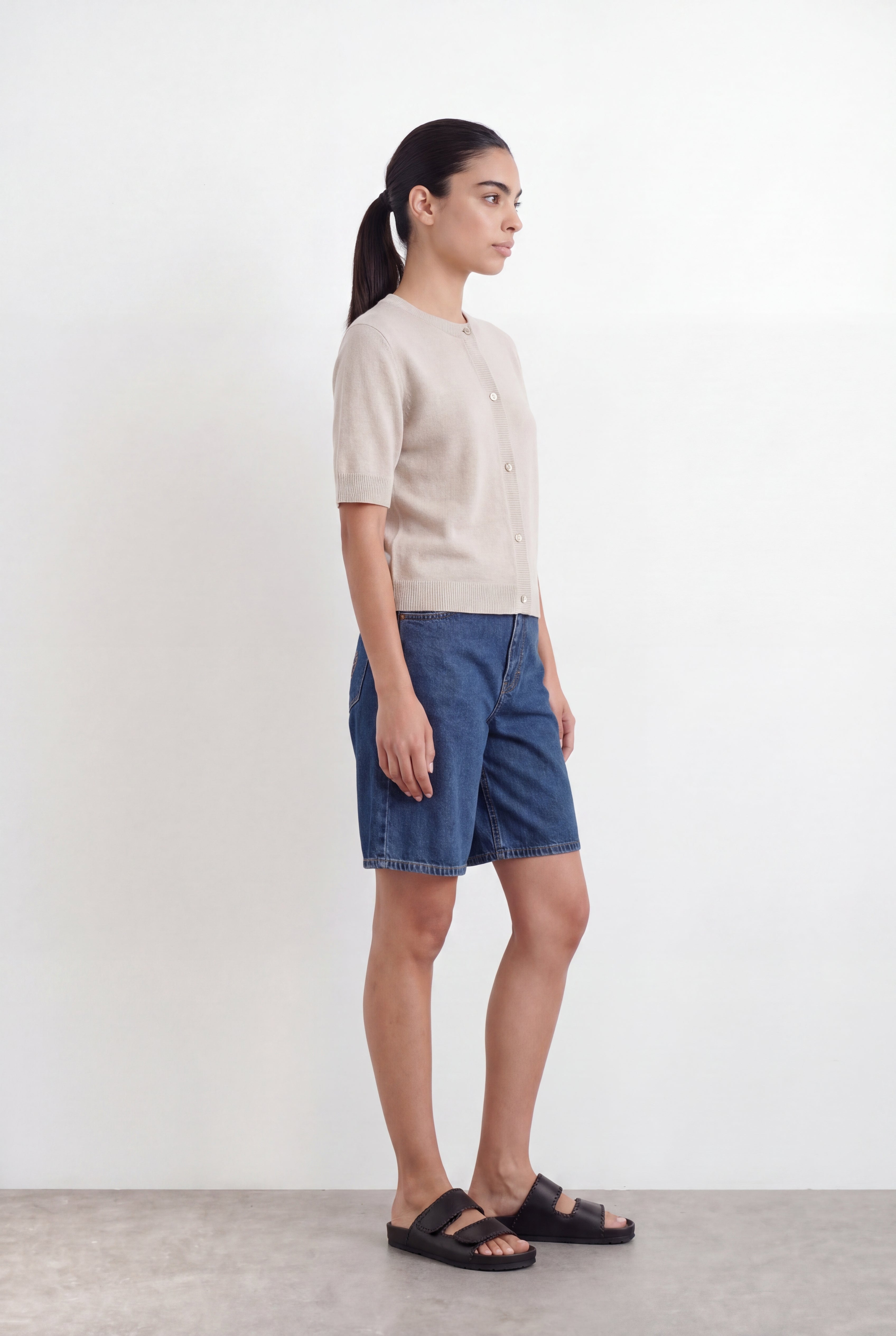 Leveté Room - LR-Rillo denim shorts
