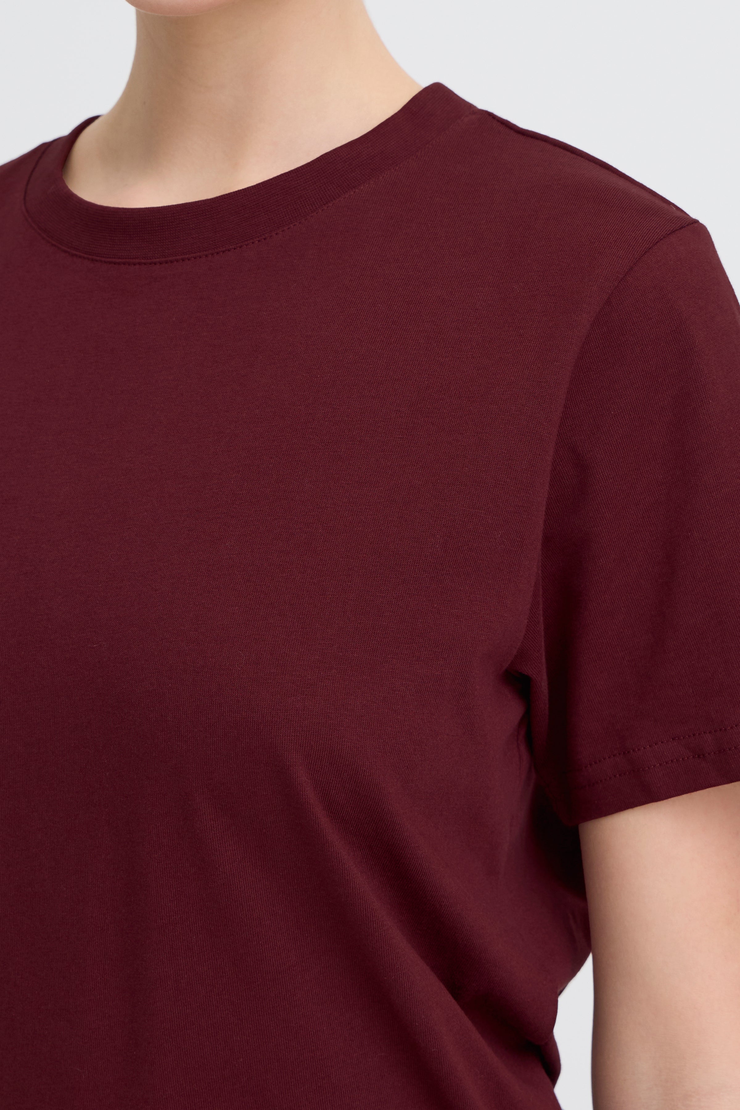 Ichi - IHPALMER LOOSE T-shirt Rød