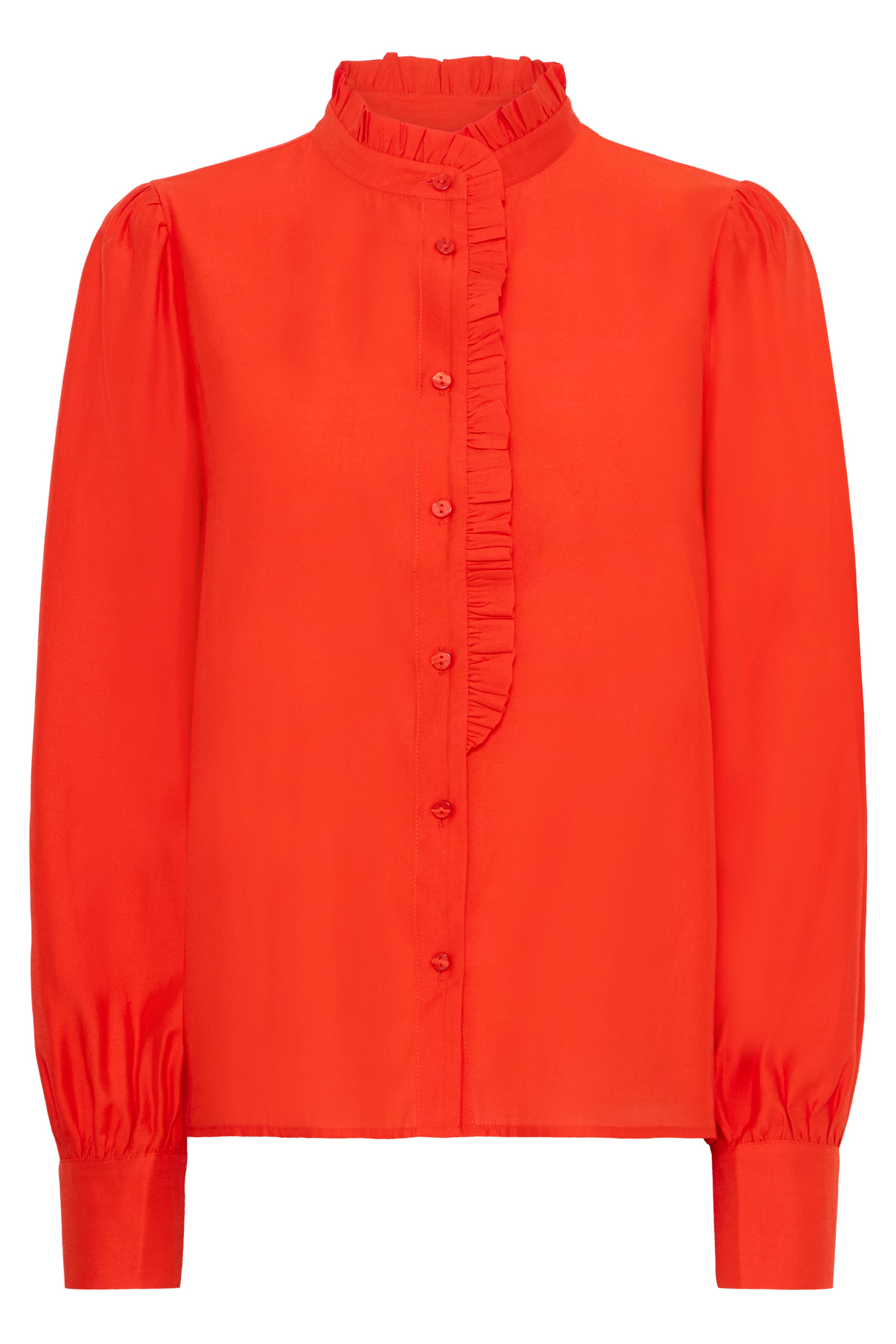 Ichi IHKarlani Shirt - Statement Skjorte, Orange