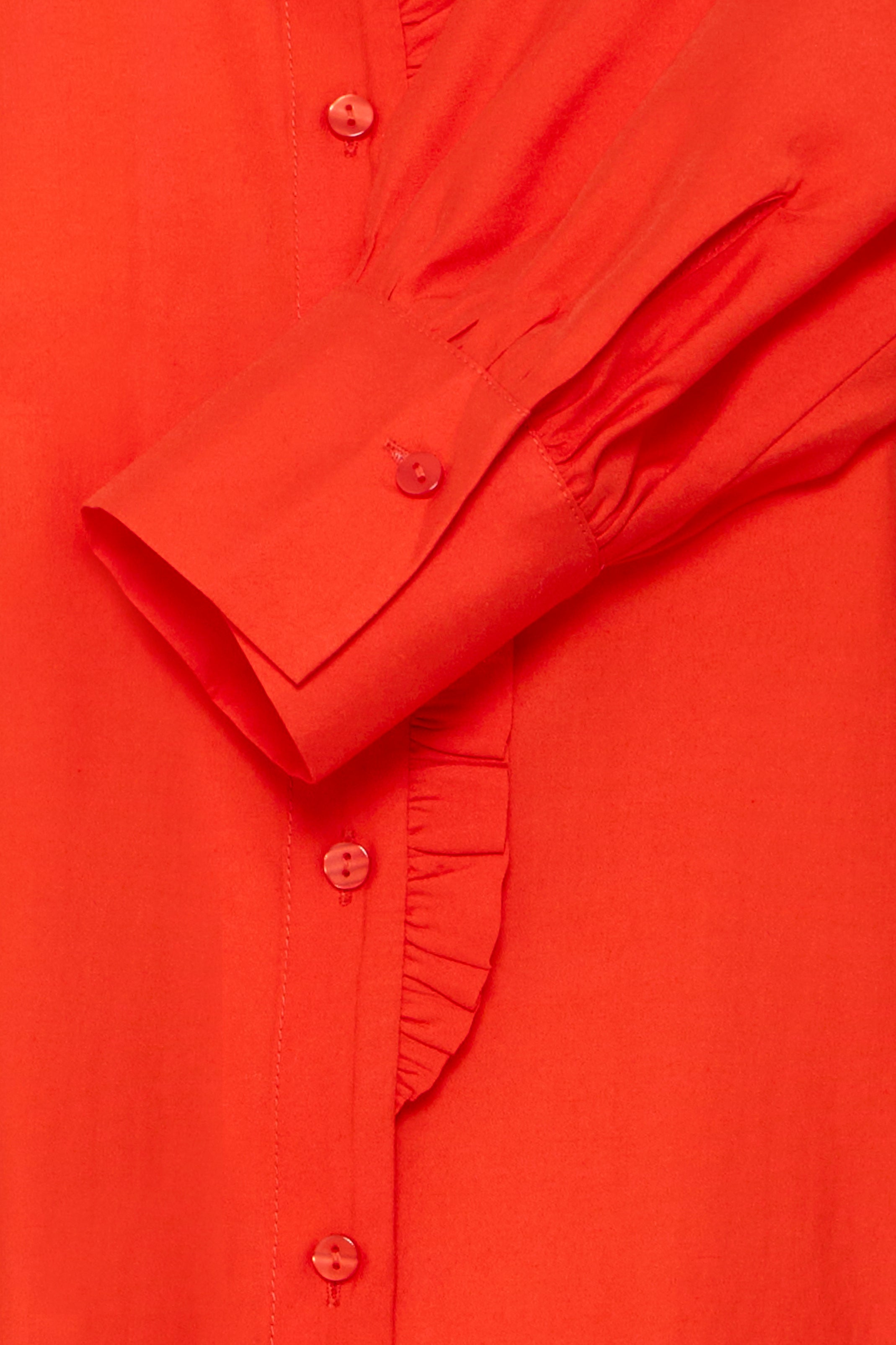 Ichi IHKarlani Shirt - Statement Skjorte, Orange