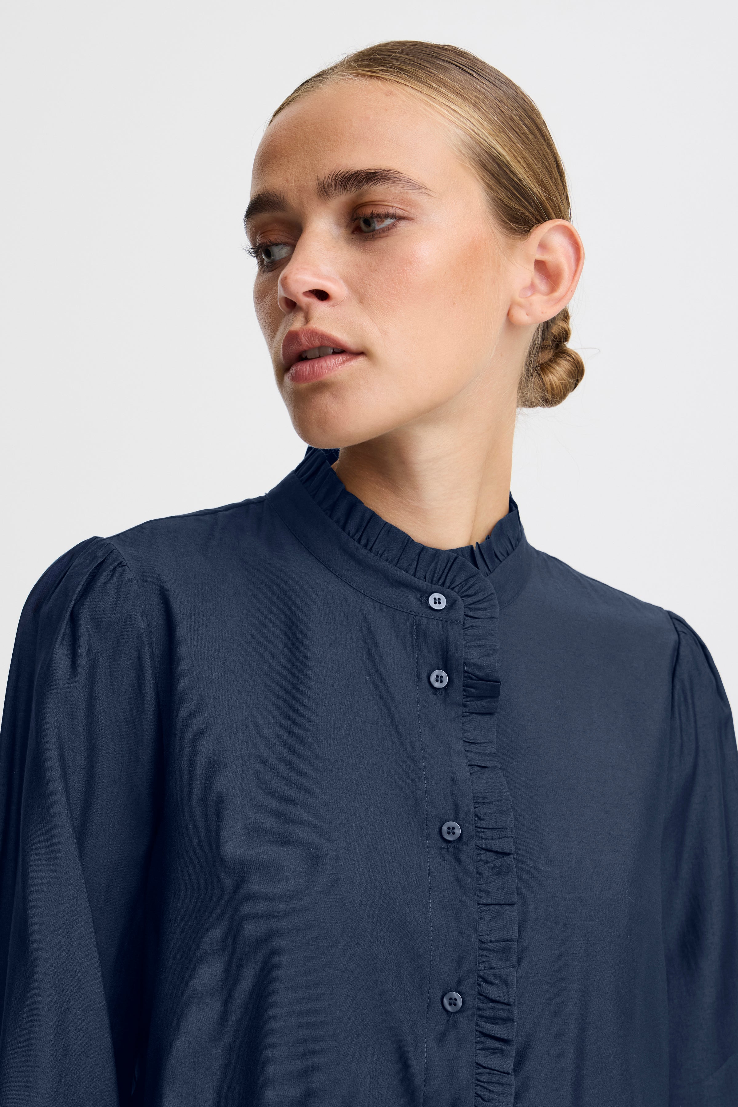 Ichi IHKarlani Bluse, Navy