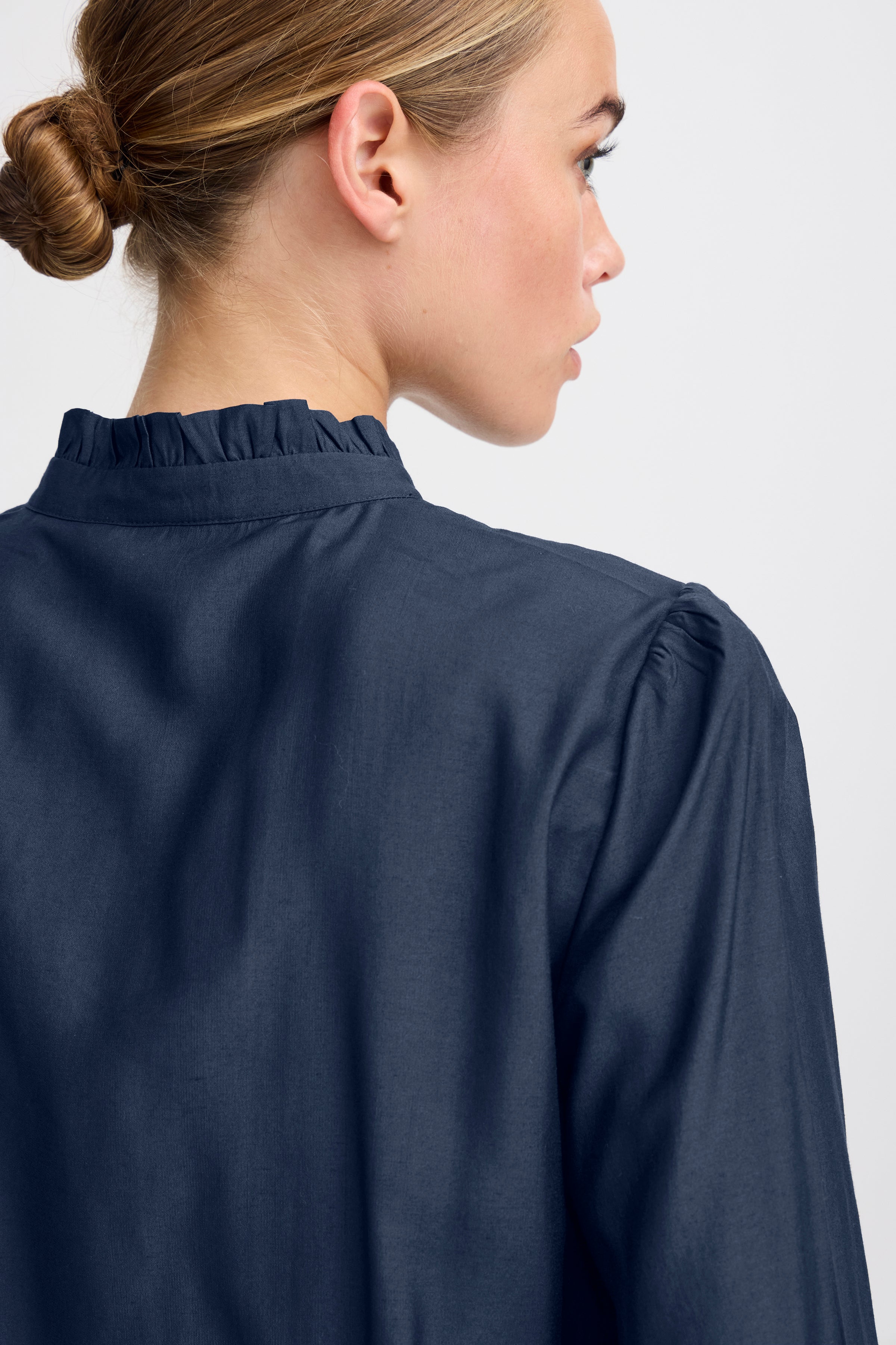 Ichi IHKarlani Bluse, Navy