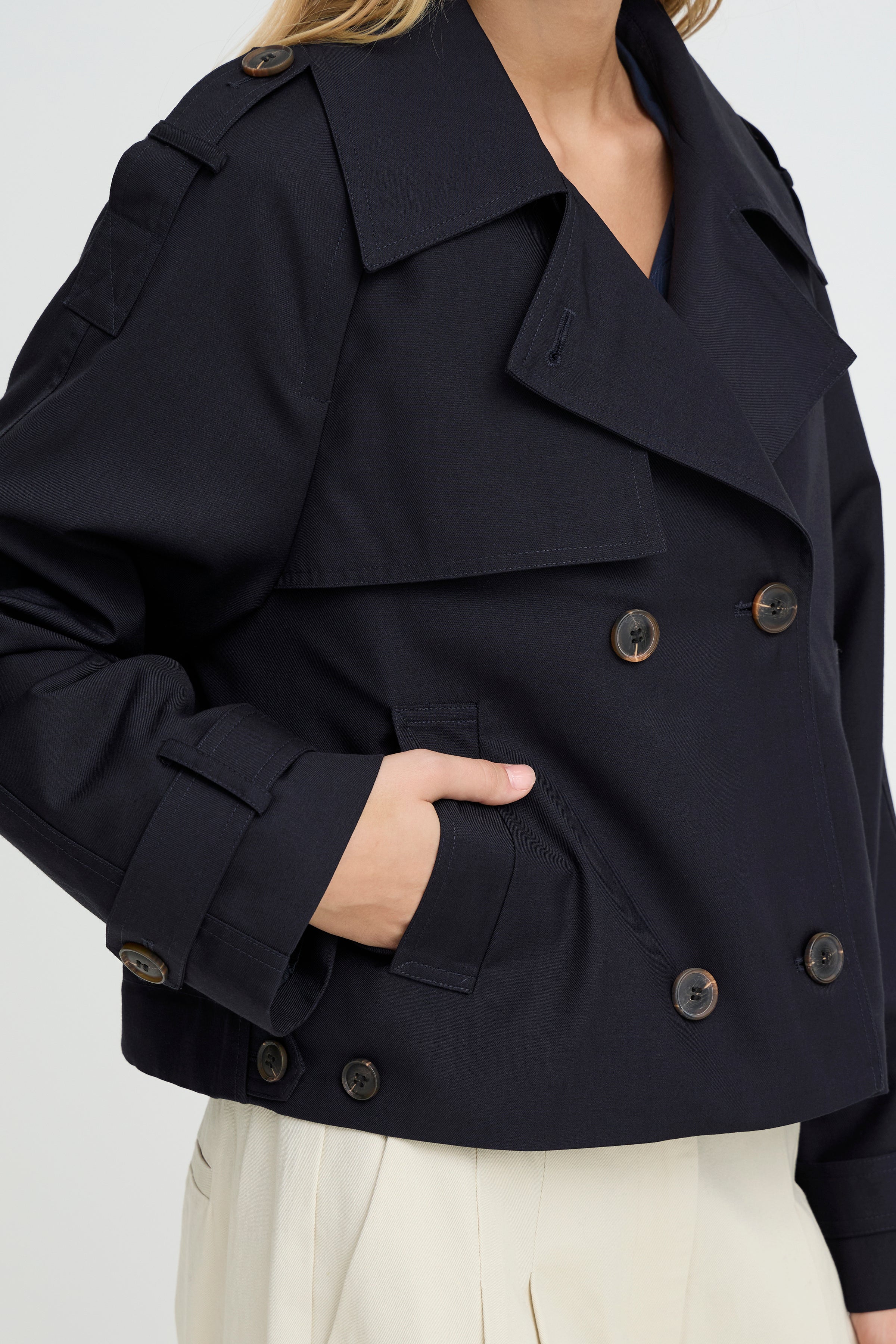 Ichi - IHParza Jakke i navy