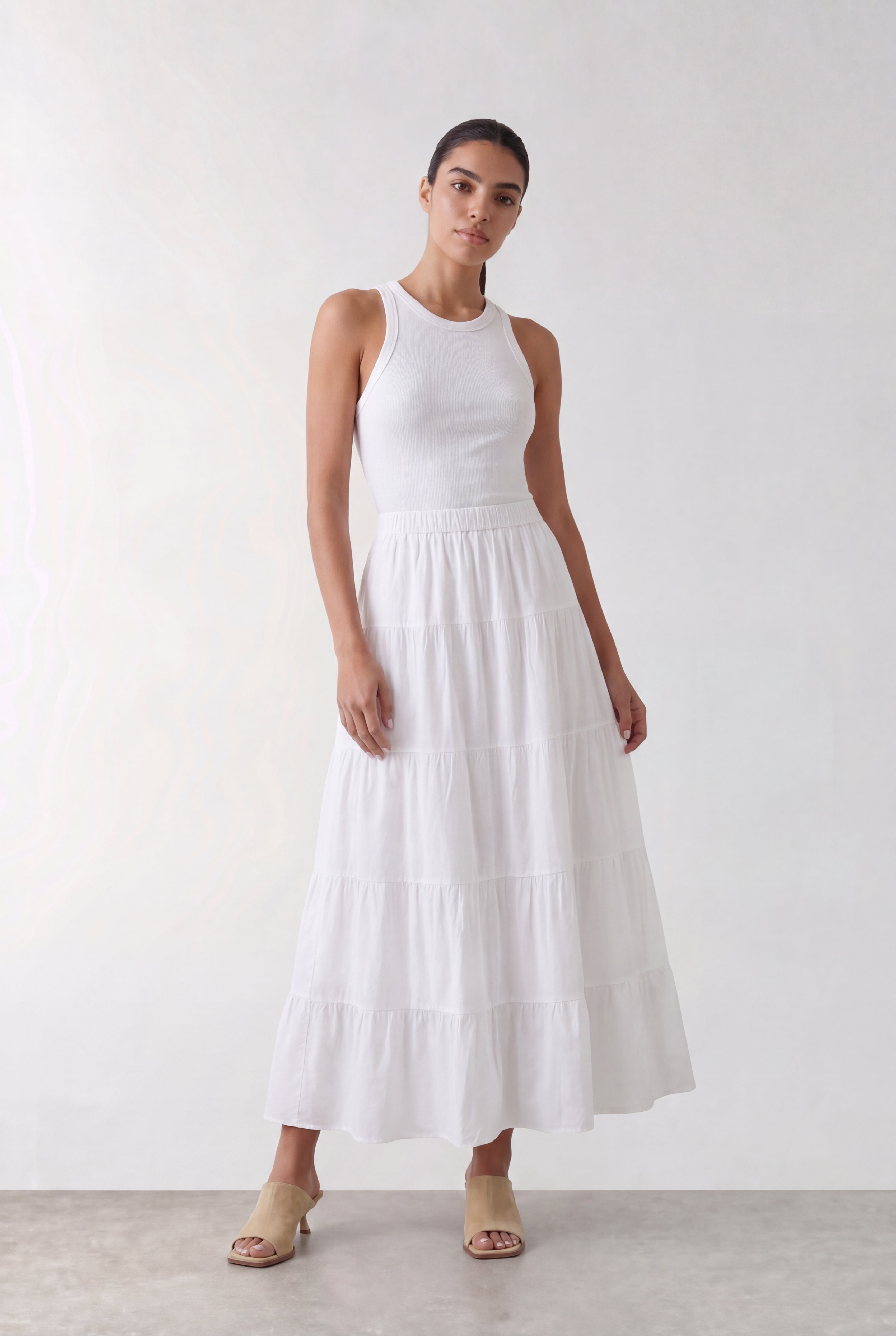 Leveté Room - LR-Rosy 1 nederdel i hvid