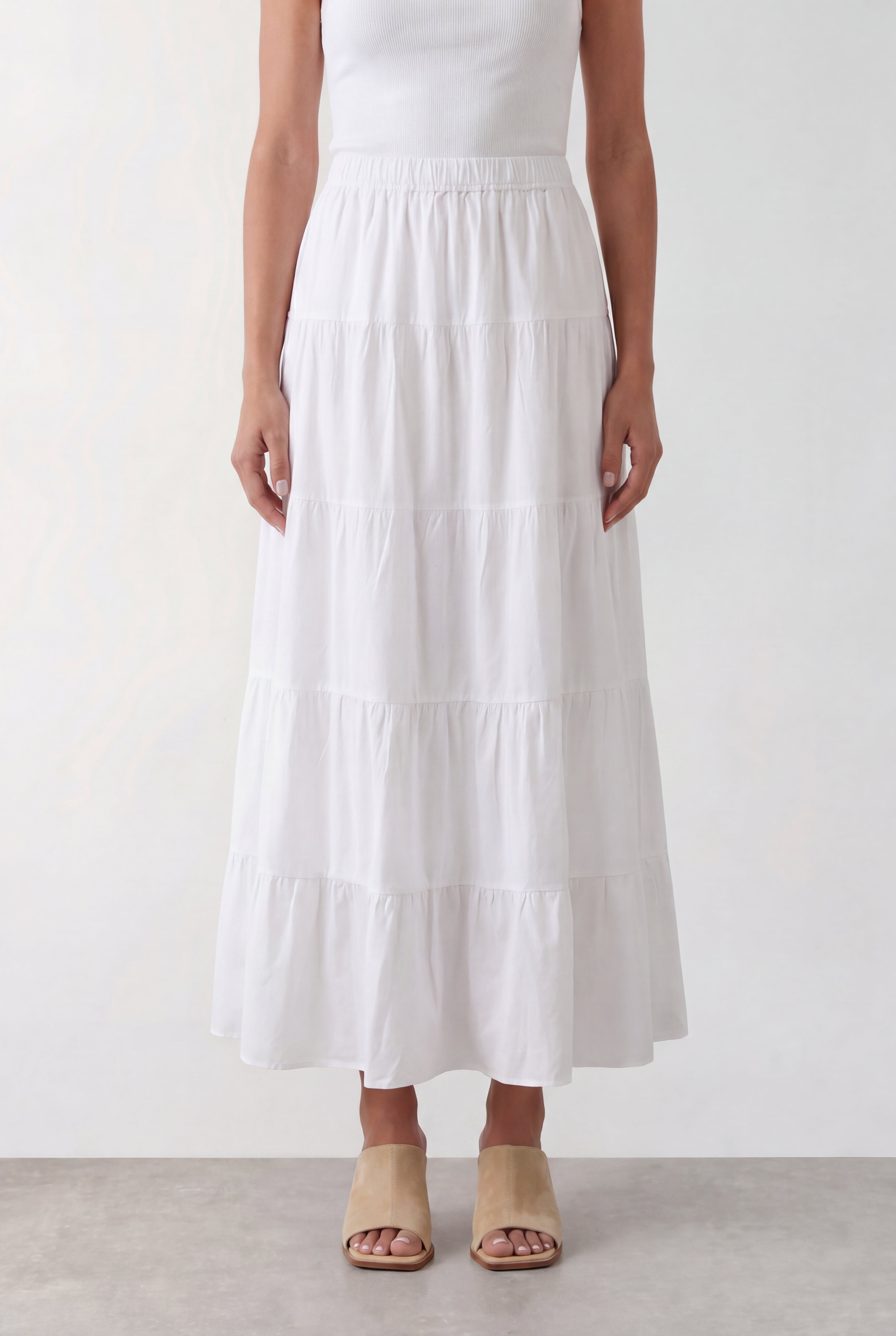 Leveté Room - LR-Rosy 1 nederdel i hvid