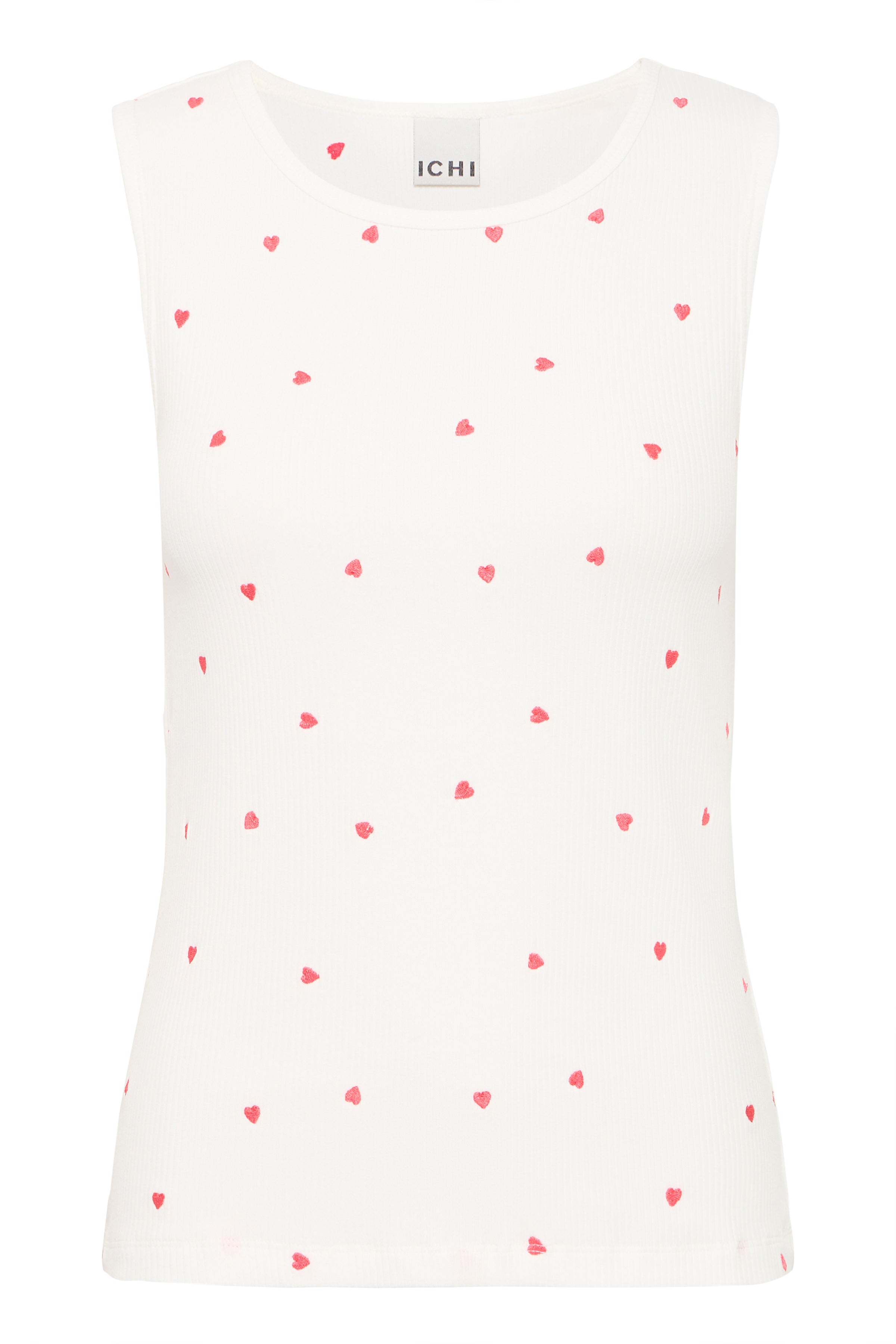 IHPalma Top med Røde Hjerter – Ichi