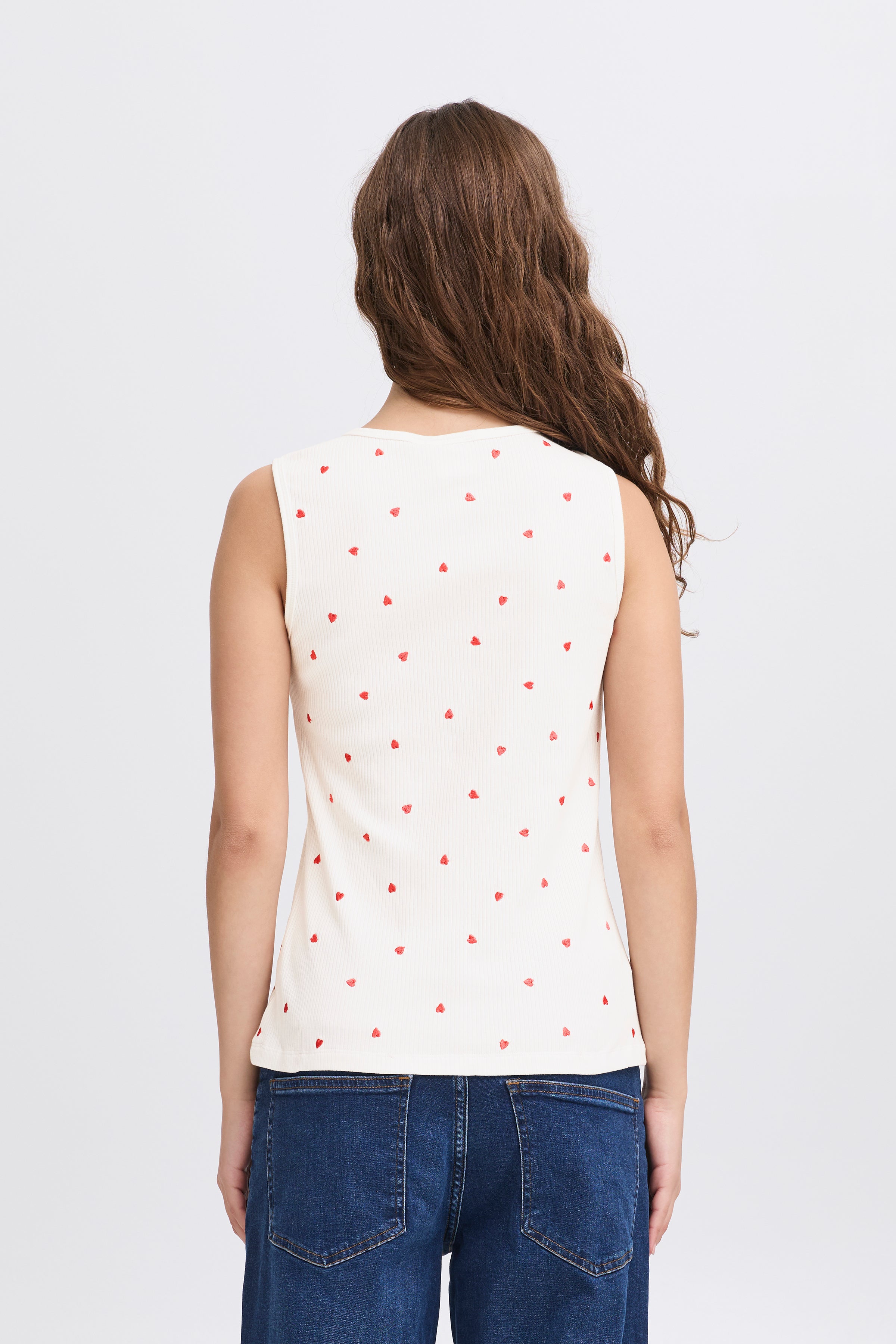 IHPalma Top med Røde Hjerter – Ichi