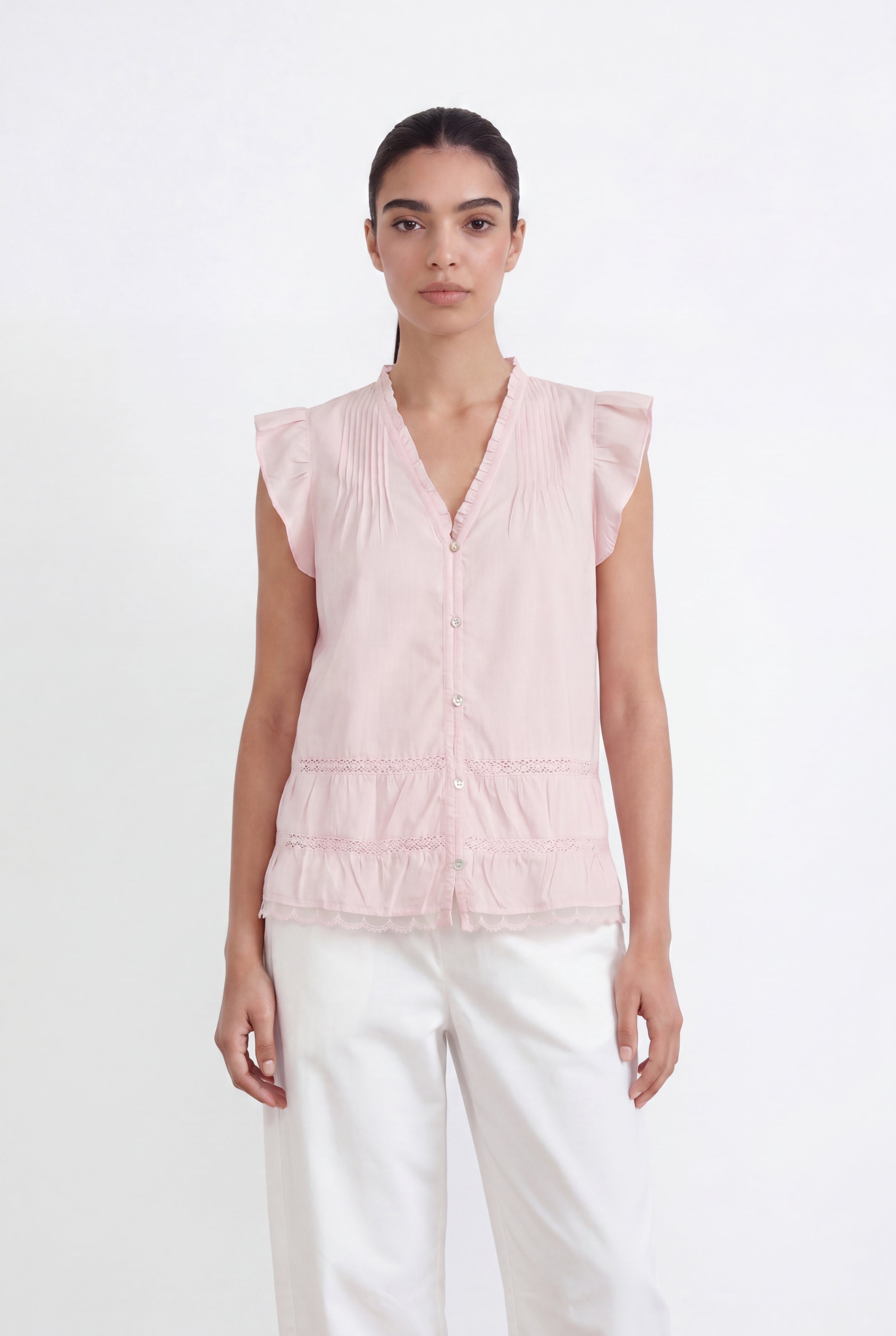 Leveté Room - LR-Rosy 2 top i lyserød