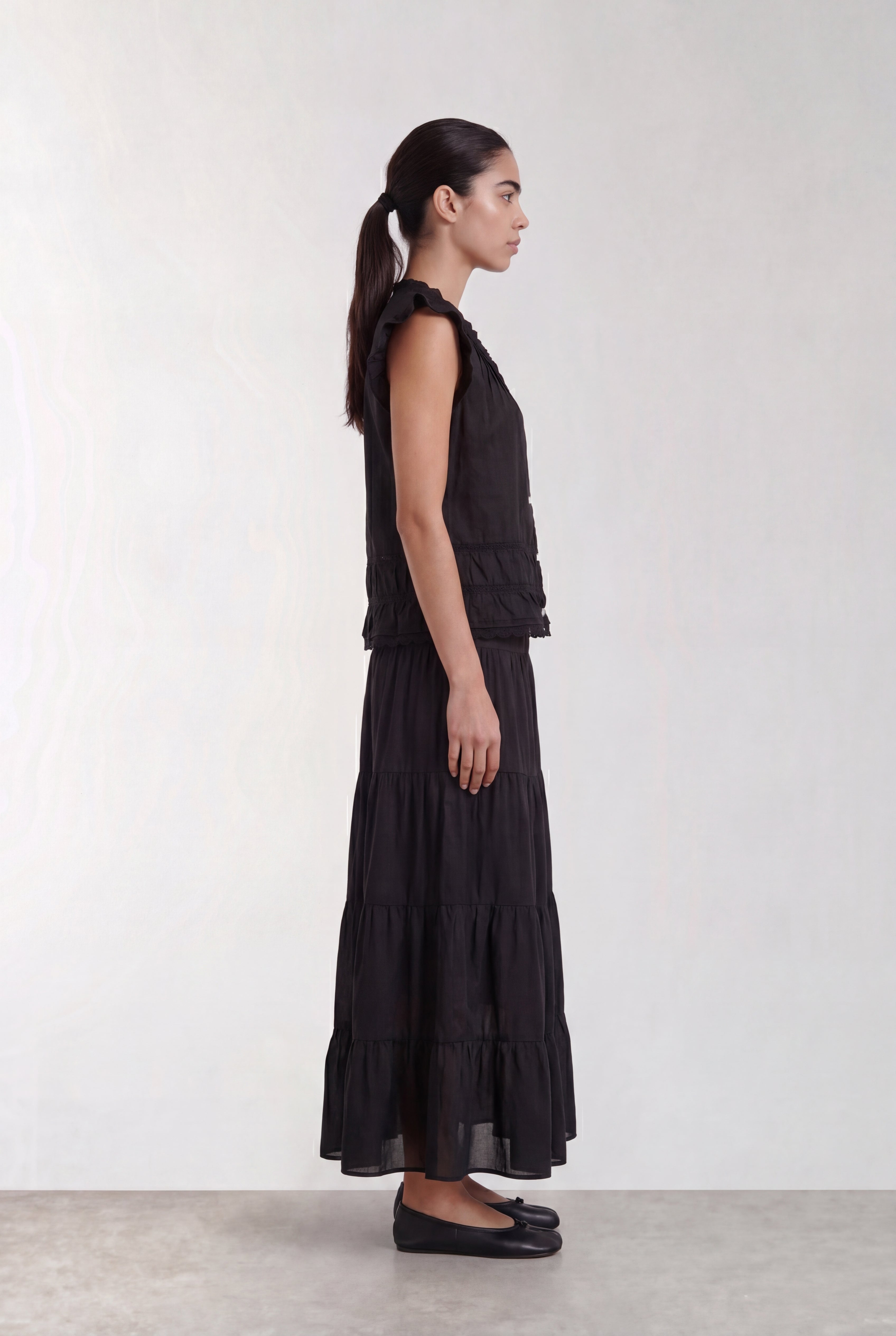 Leveté Room - LR-Rosy 1 nederdel i sort