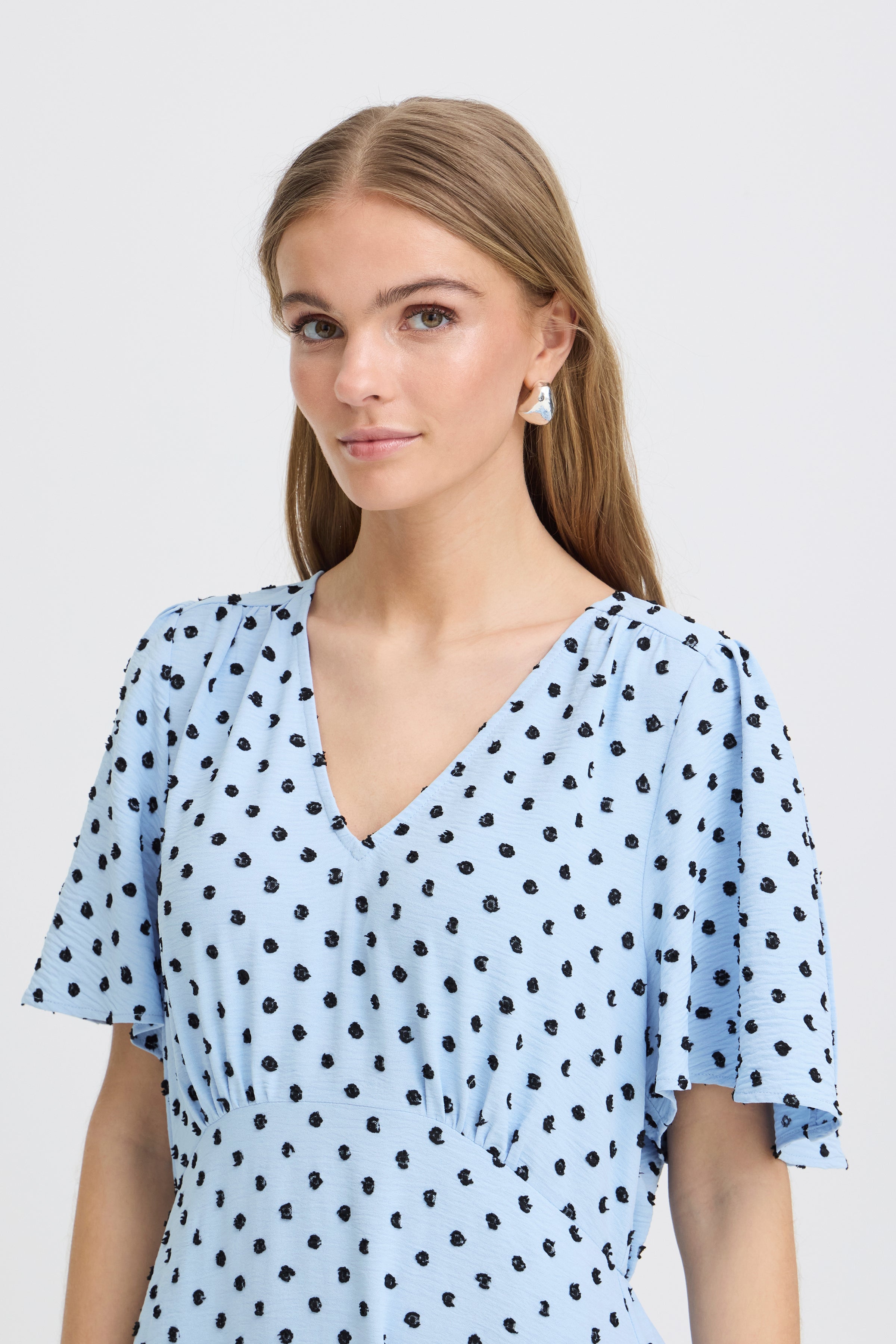 Ichi - IHZabby Kjole i lyseblå