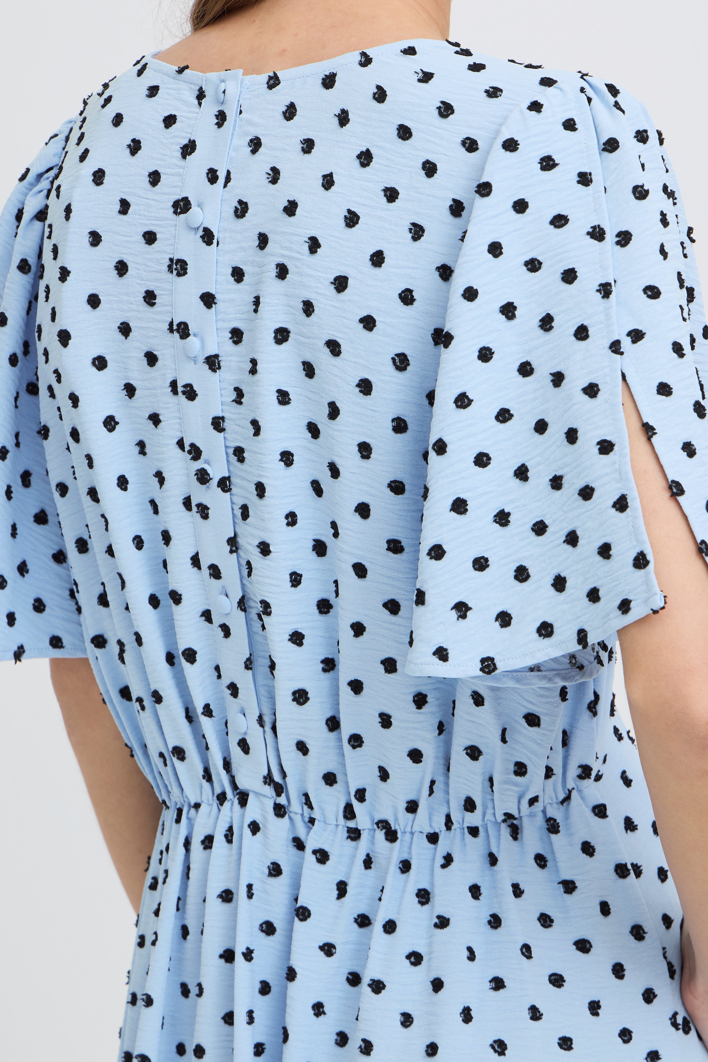 Ichi - IHZabby Kjole i lyseblå