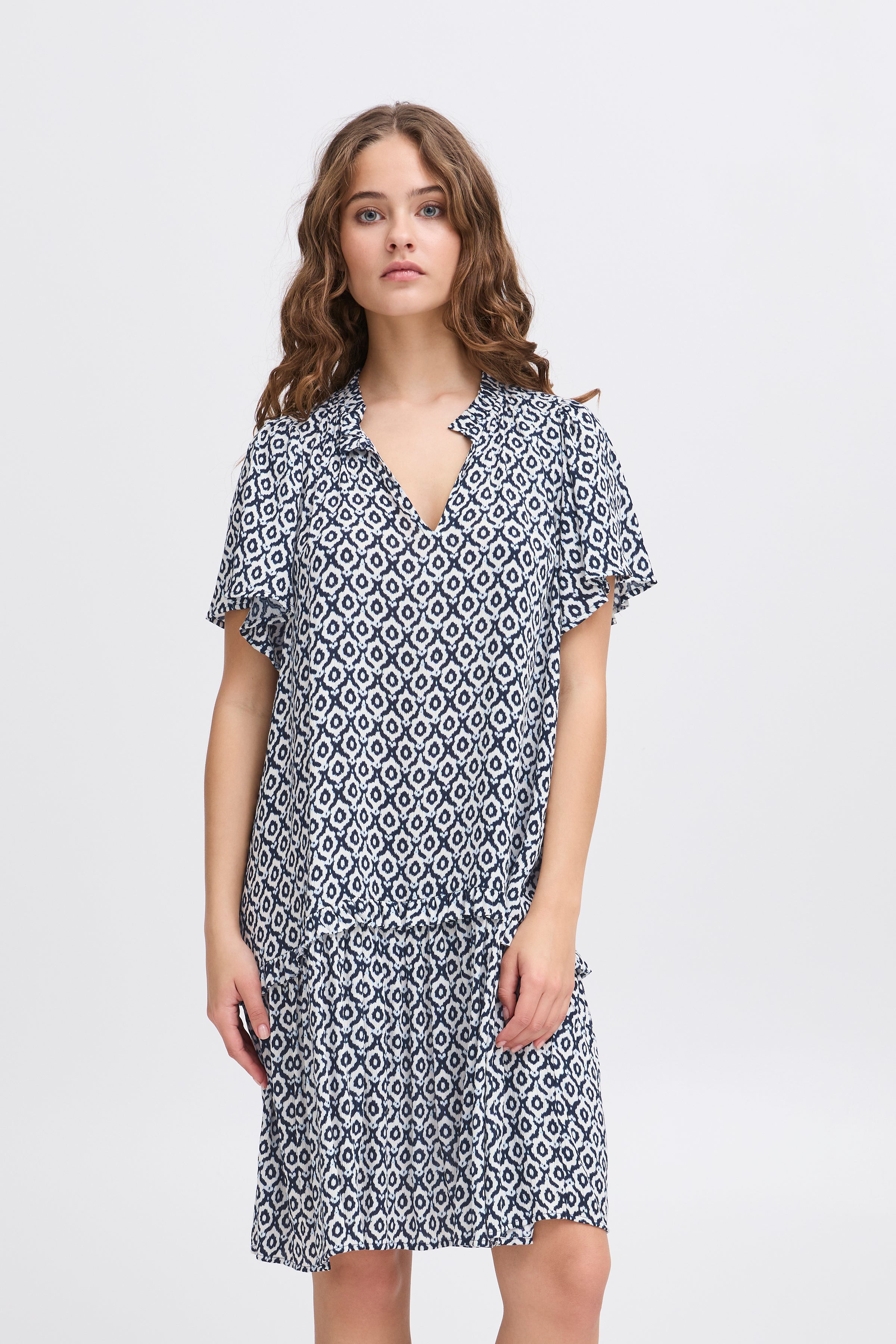 IHMARRAKECH Kjole – Total Eclipse Print