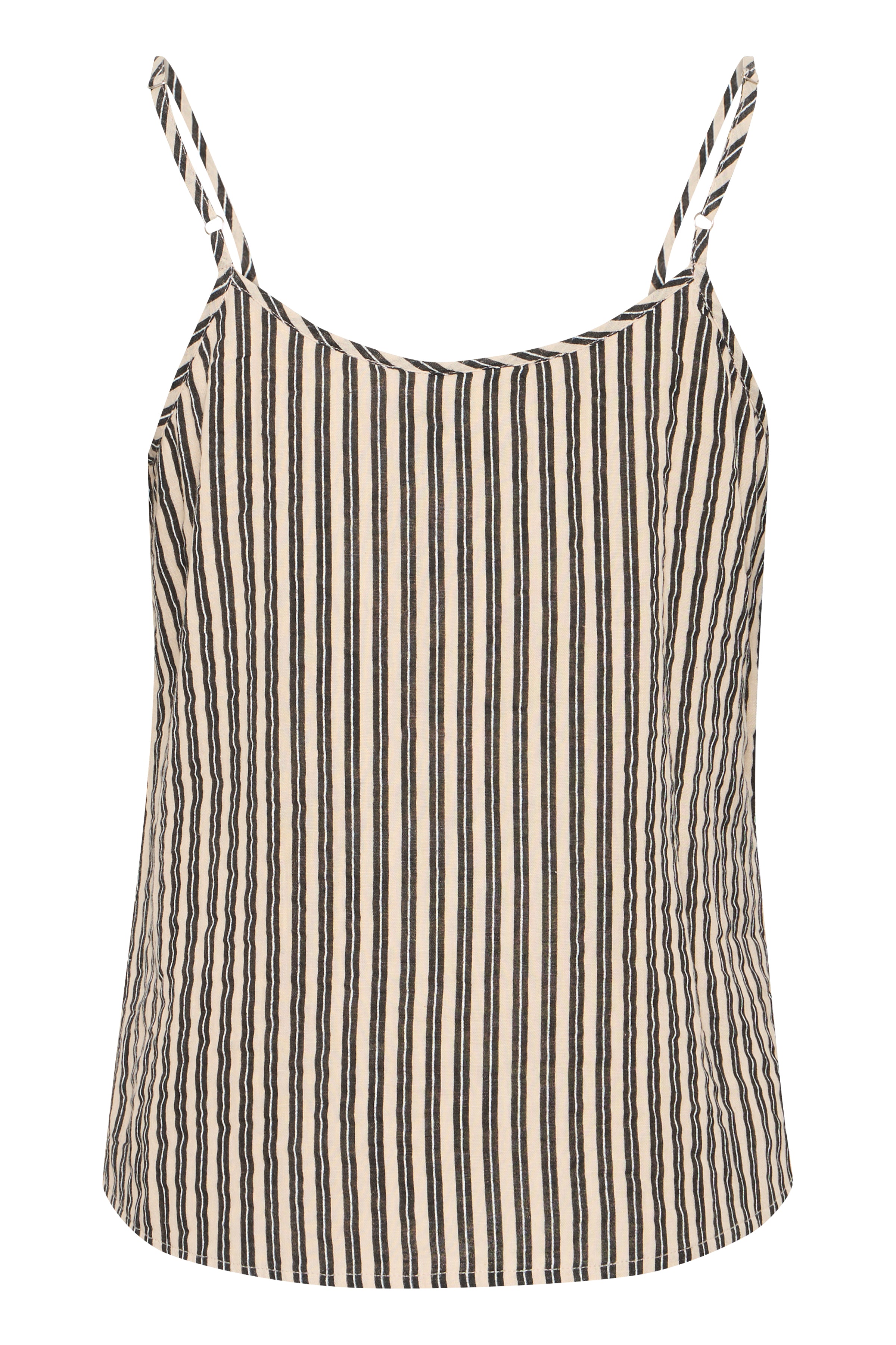 IAFoxa singlet – stribet bomuldstop med stropper fra ICHI