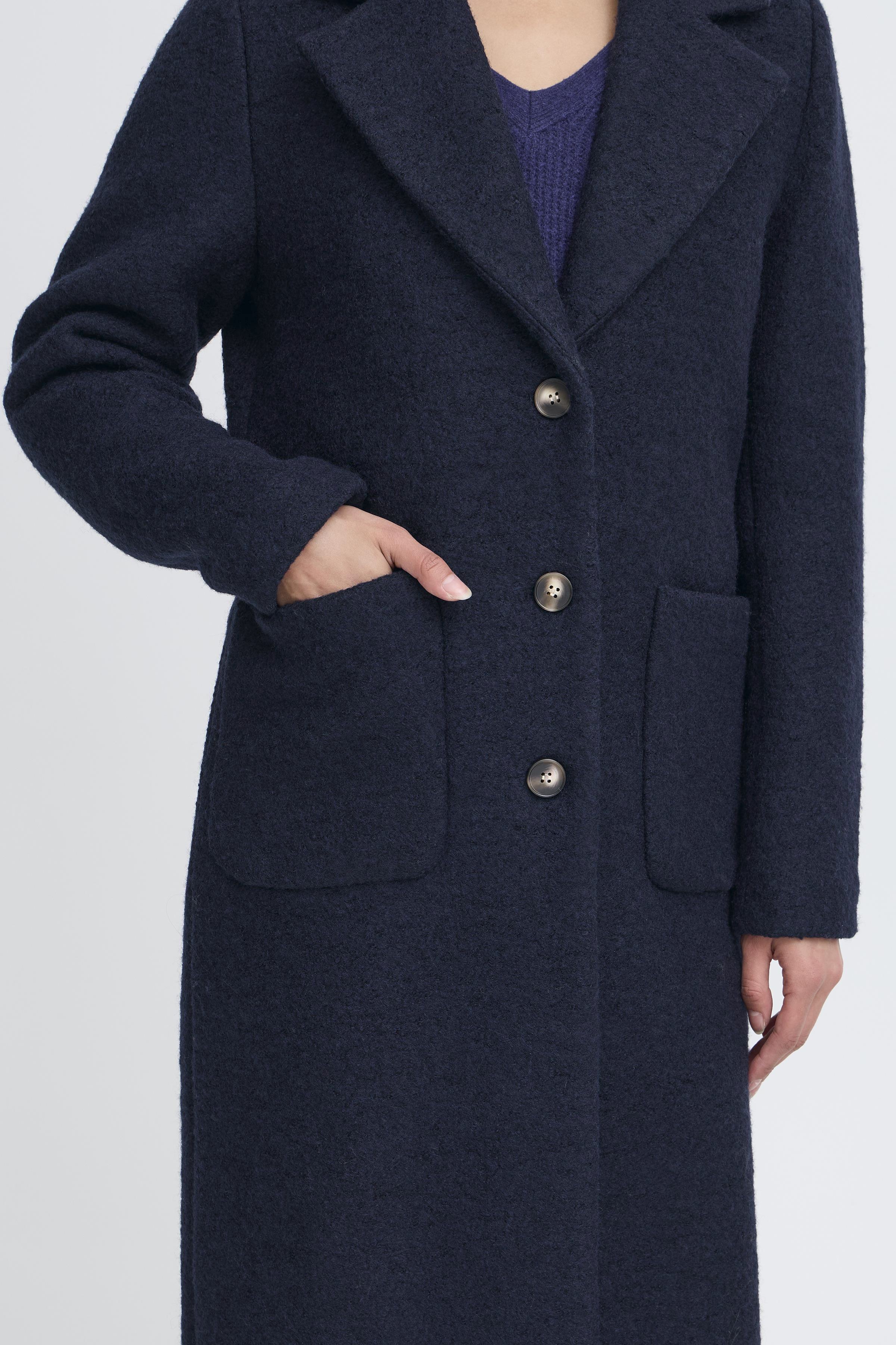 Ichi - IHStipa Uldjakke i navy
