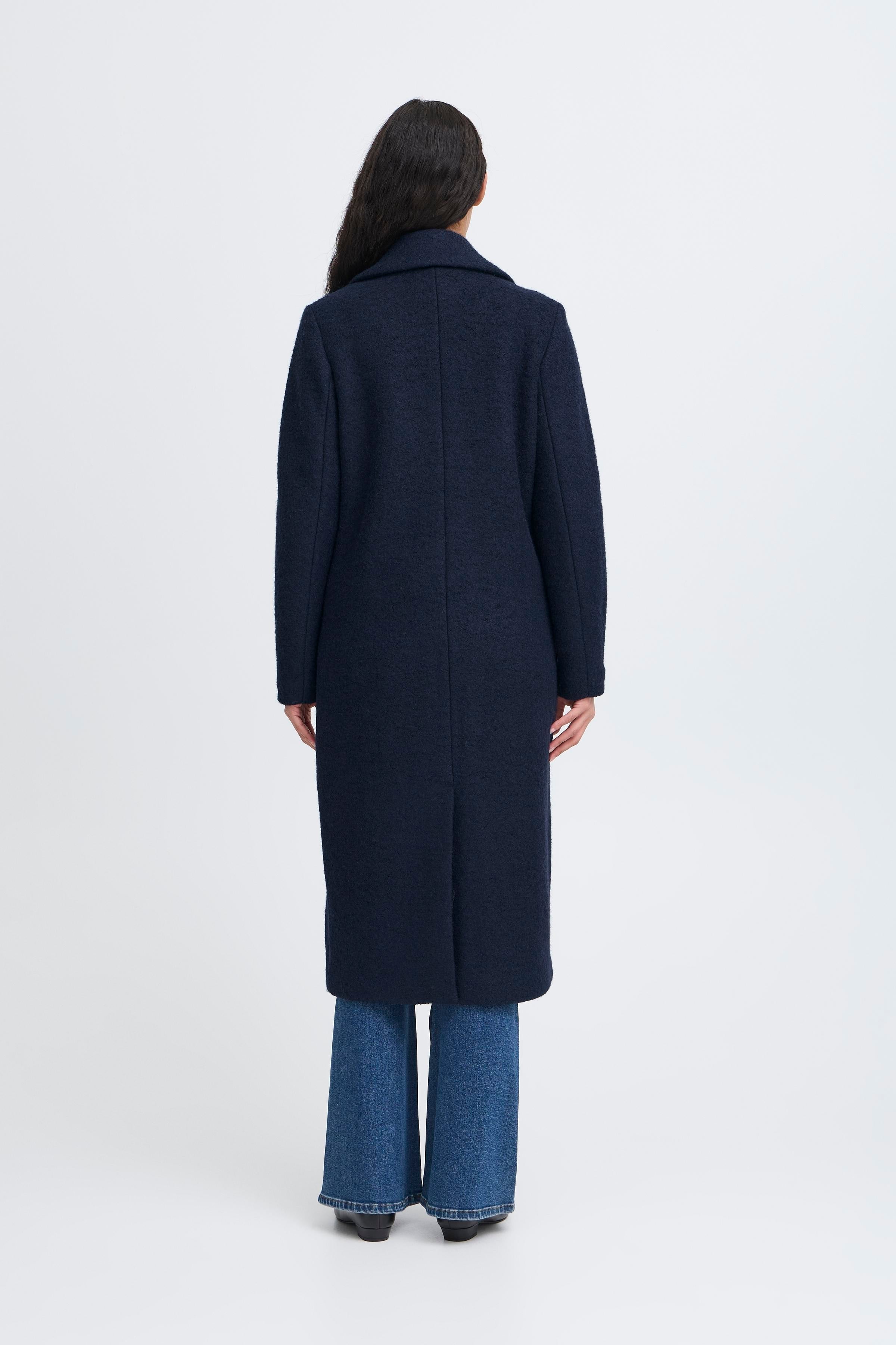 Ichi - IHStipa Uldjakke i navy